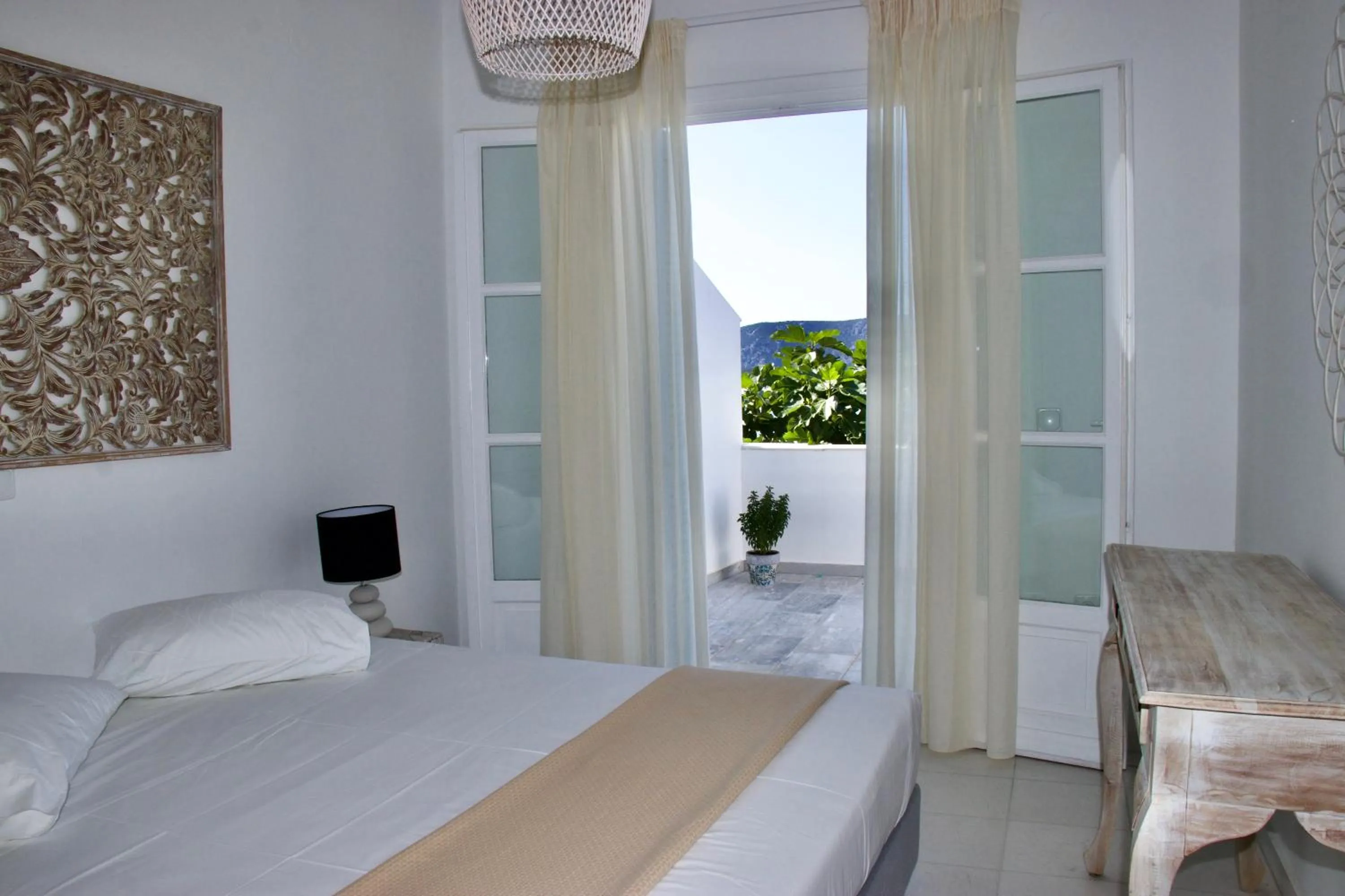 Bedroom, Bed in Grand Bleu Apartments & Villas