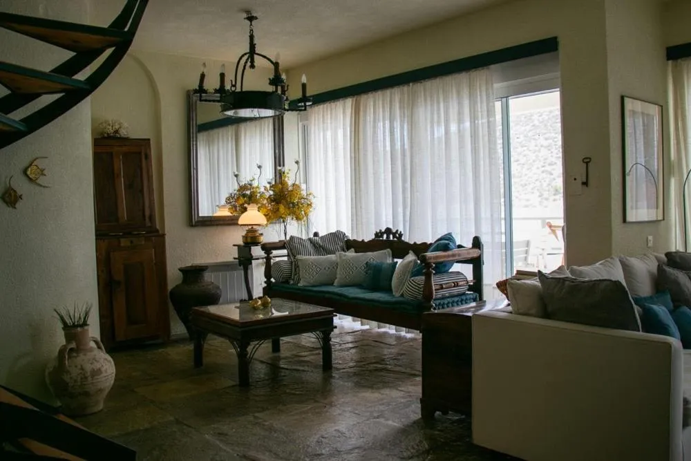 Seating area in Grand Bleu Apartments & Villas