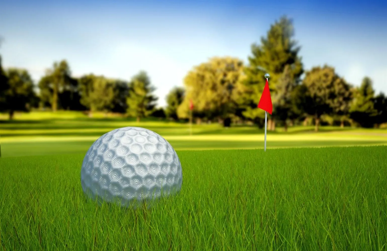 Golfcourse in Hotel Rittergut Stoermede