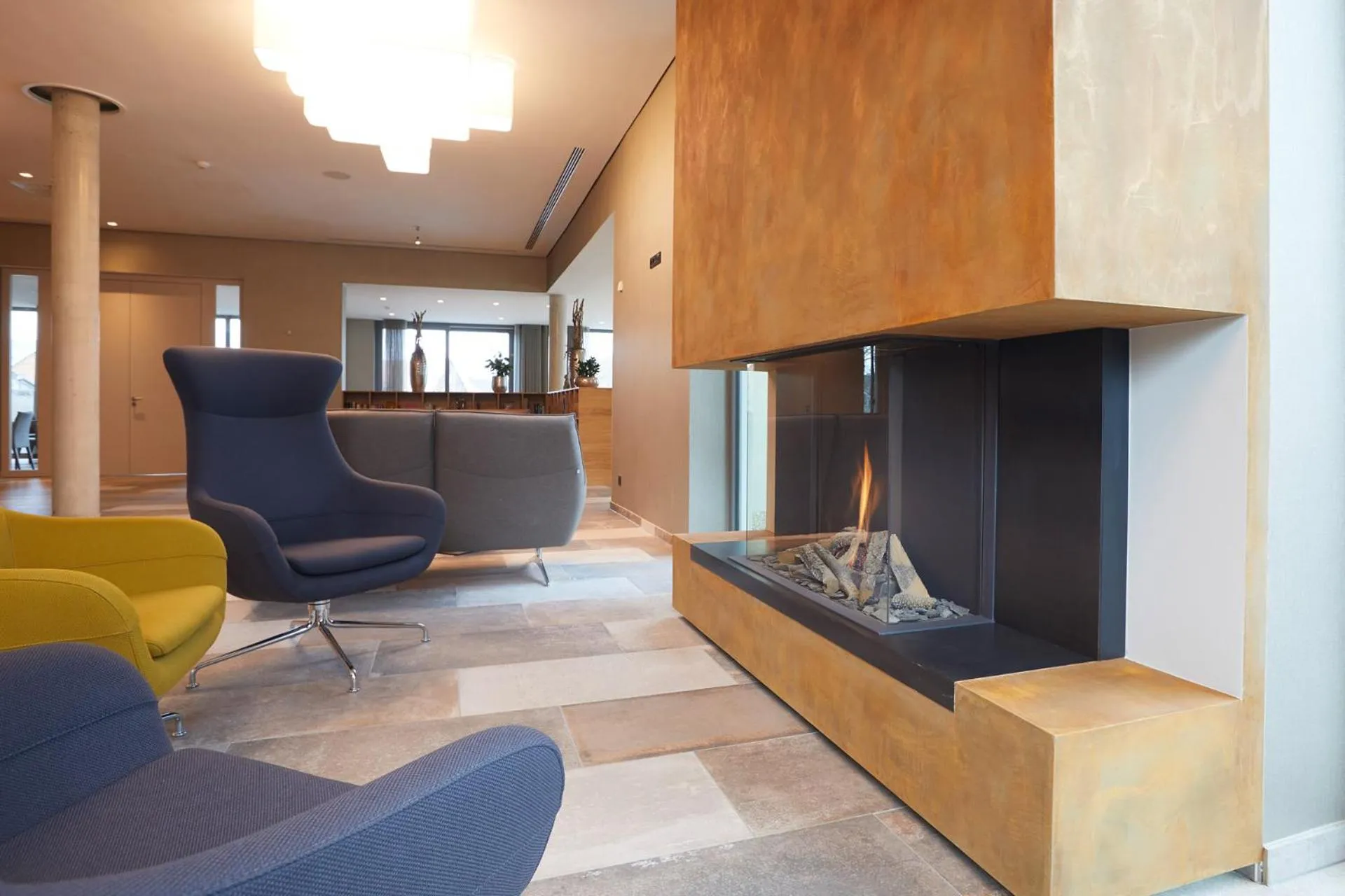 Lobby or reception in Hotel Rittergut Stoermede