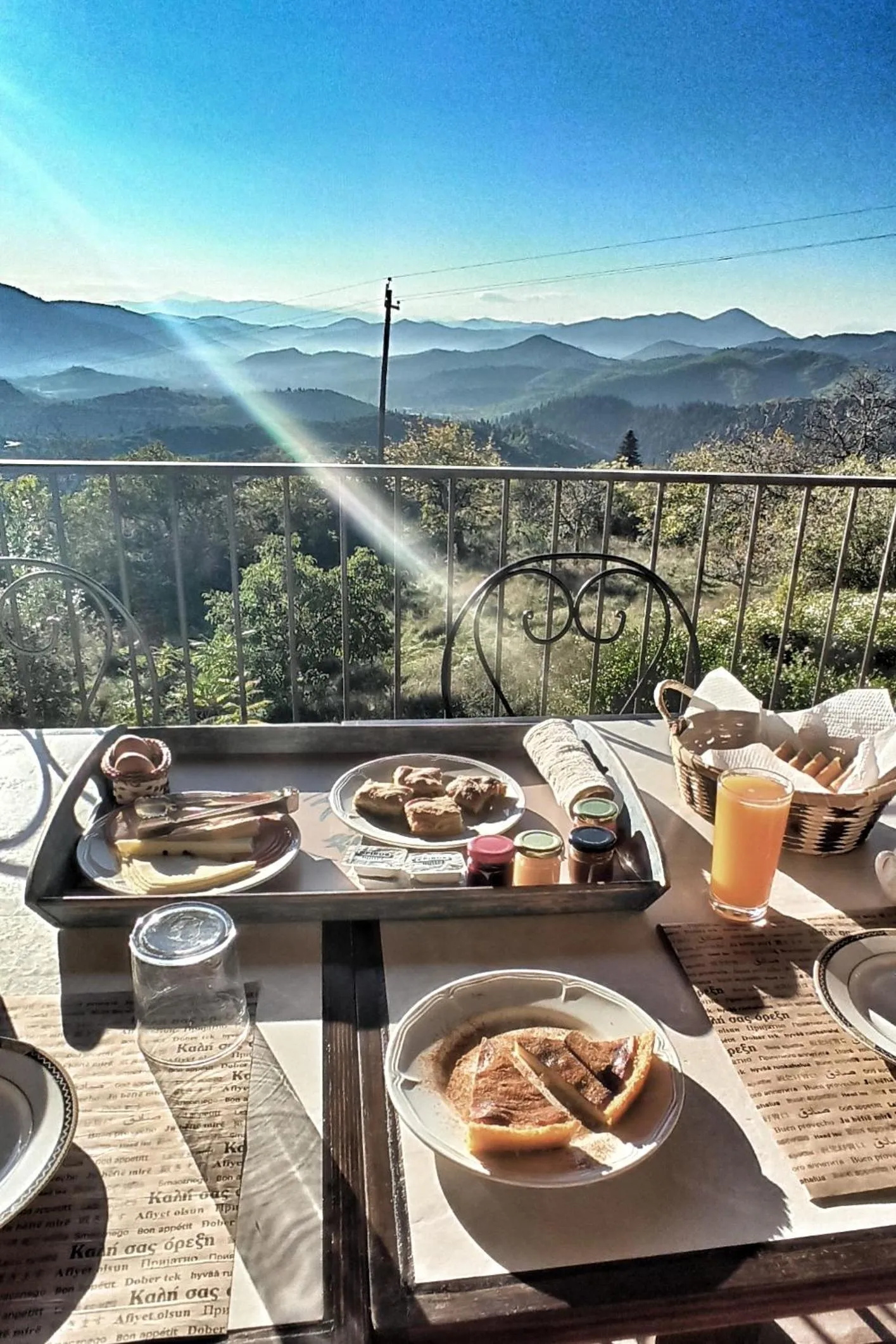 Breakfast in Hotel Papanikola