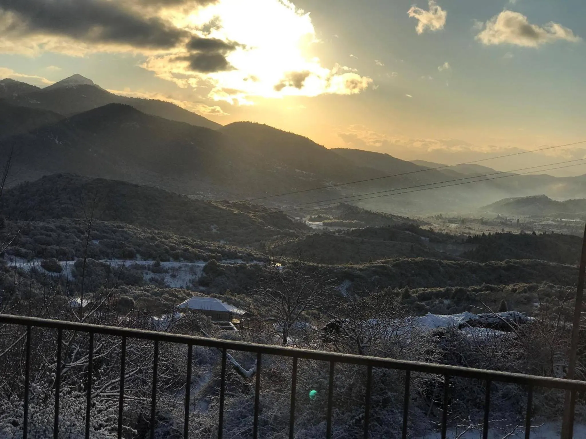 Natural landscape in Hotel Papanikola