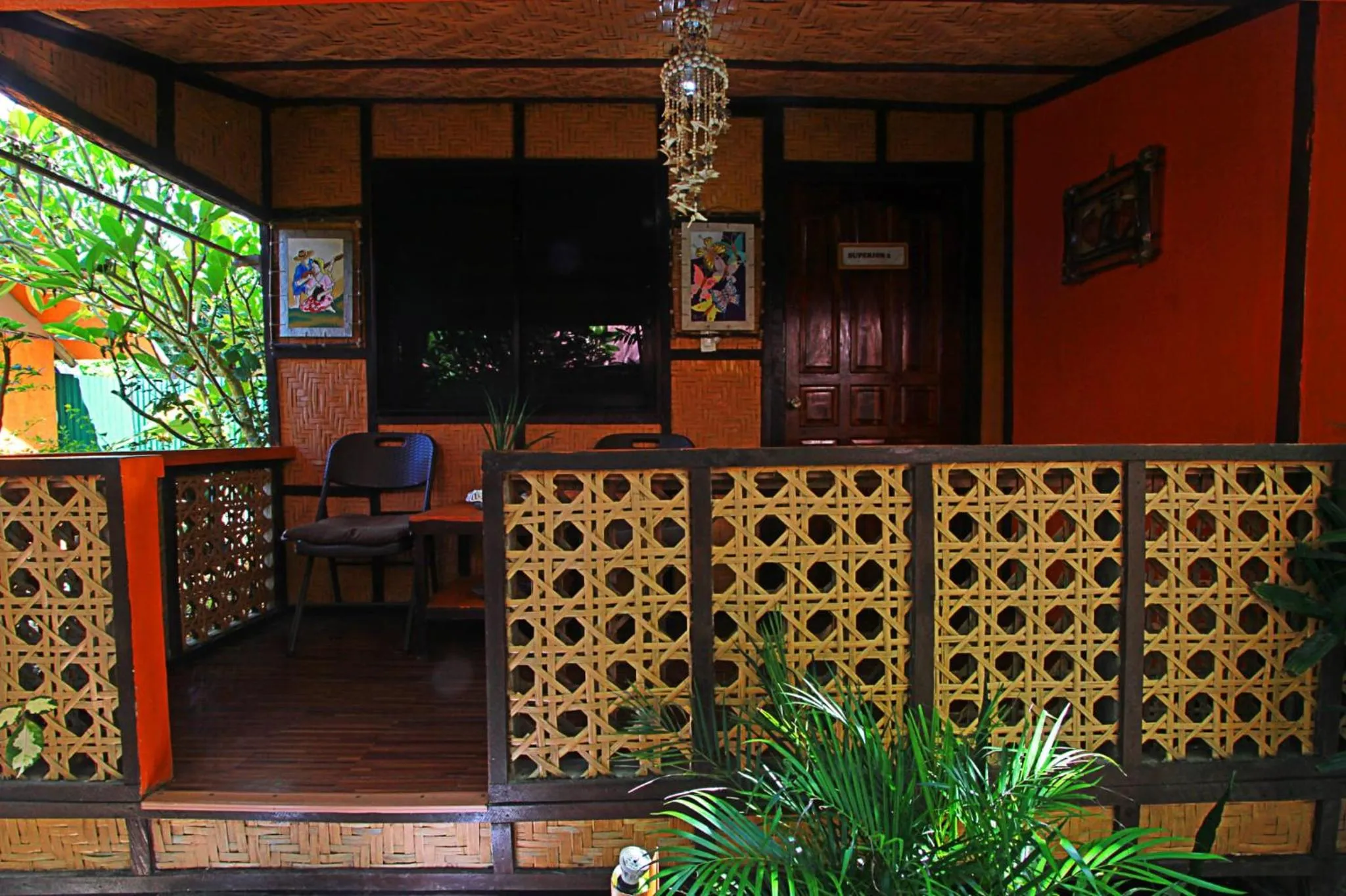 Balcony/Terrace in Adriana's Place Tropical Guesthouse