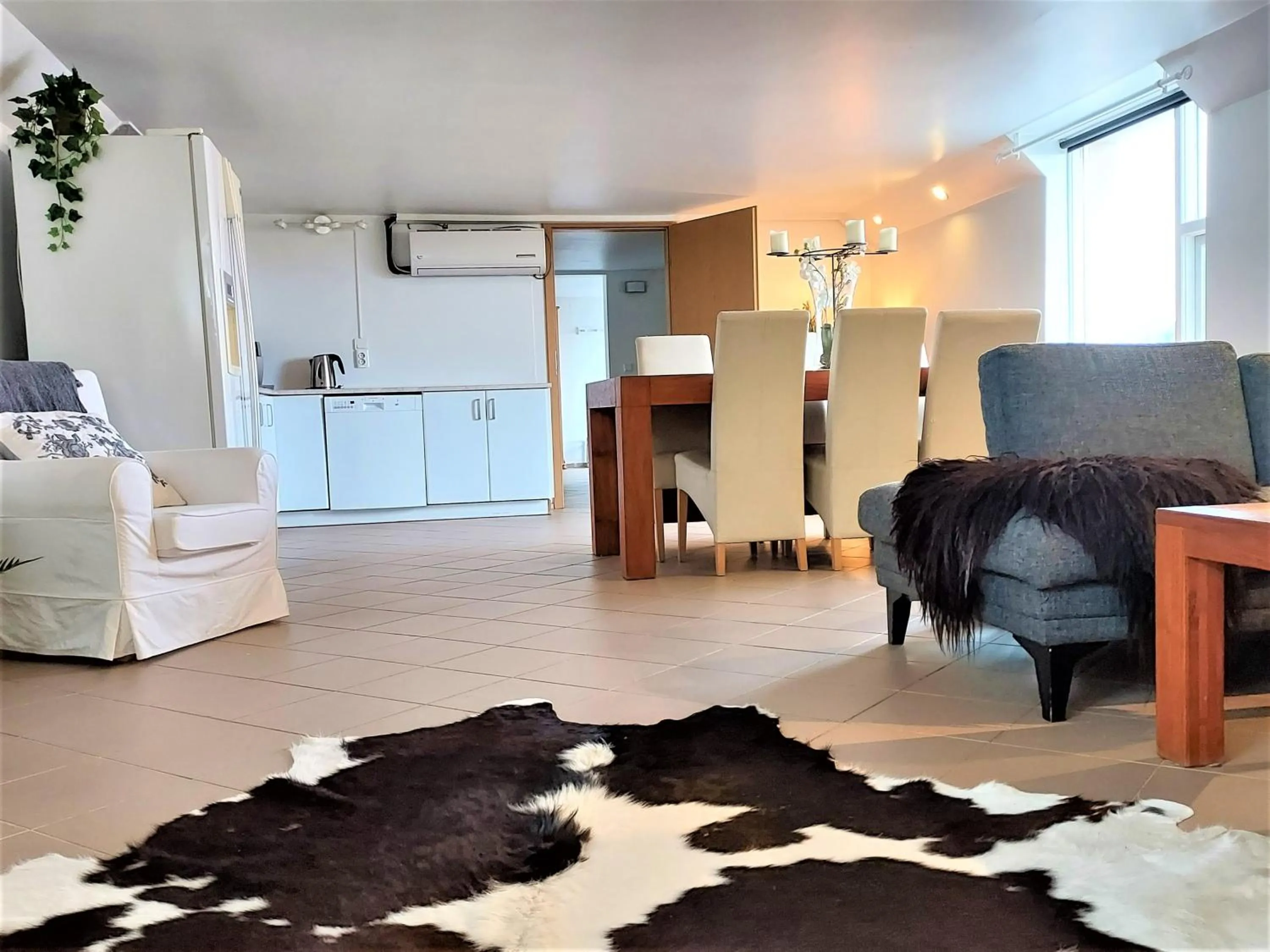 Kitchen or kitchenette in Guesthouse Vatnsholt