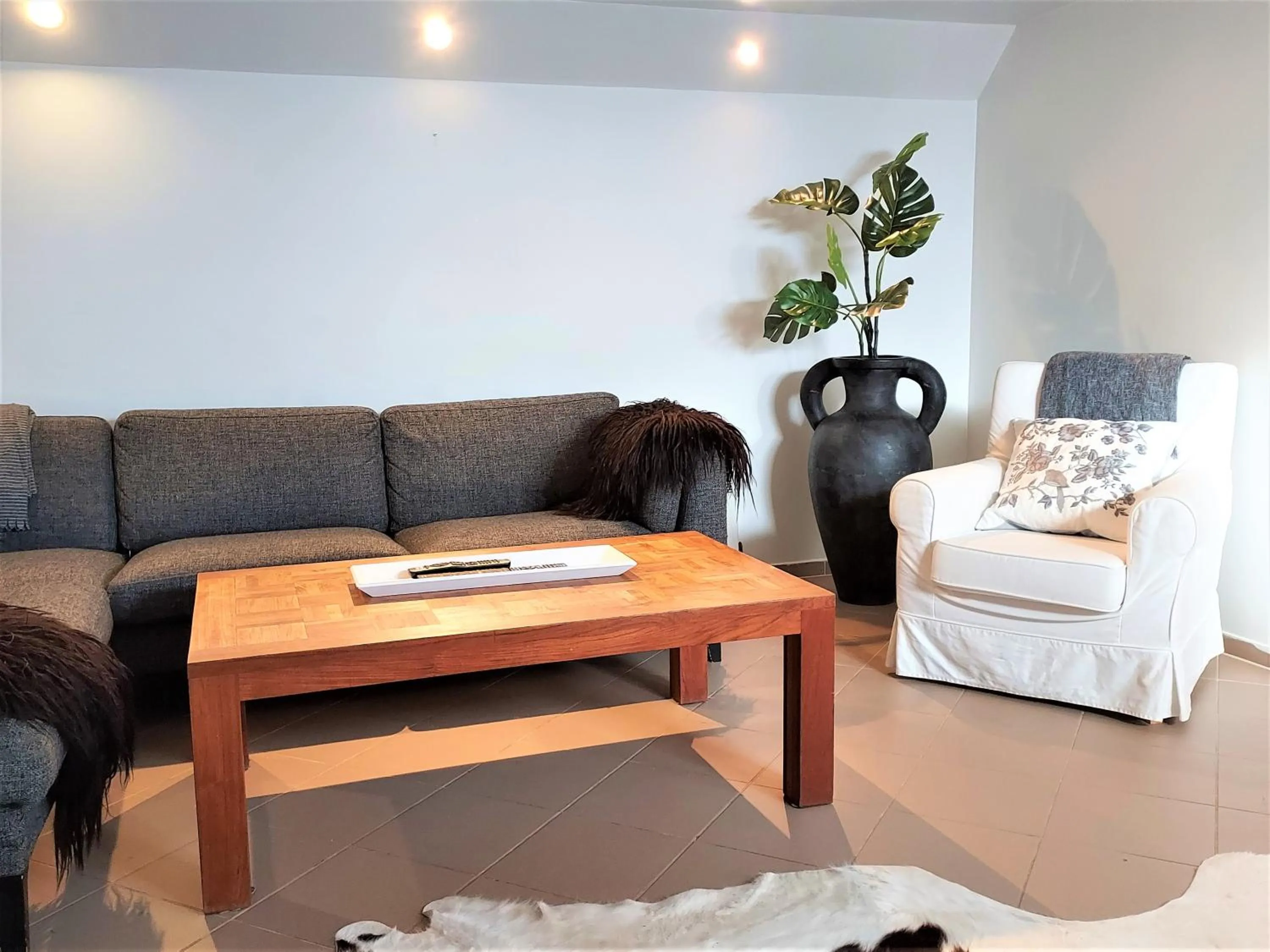 Seating area in Guesthouse Vatnsholt