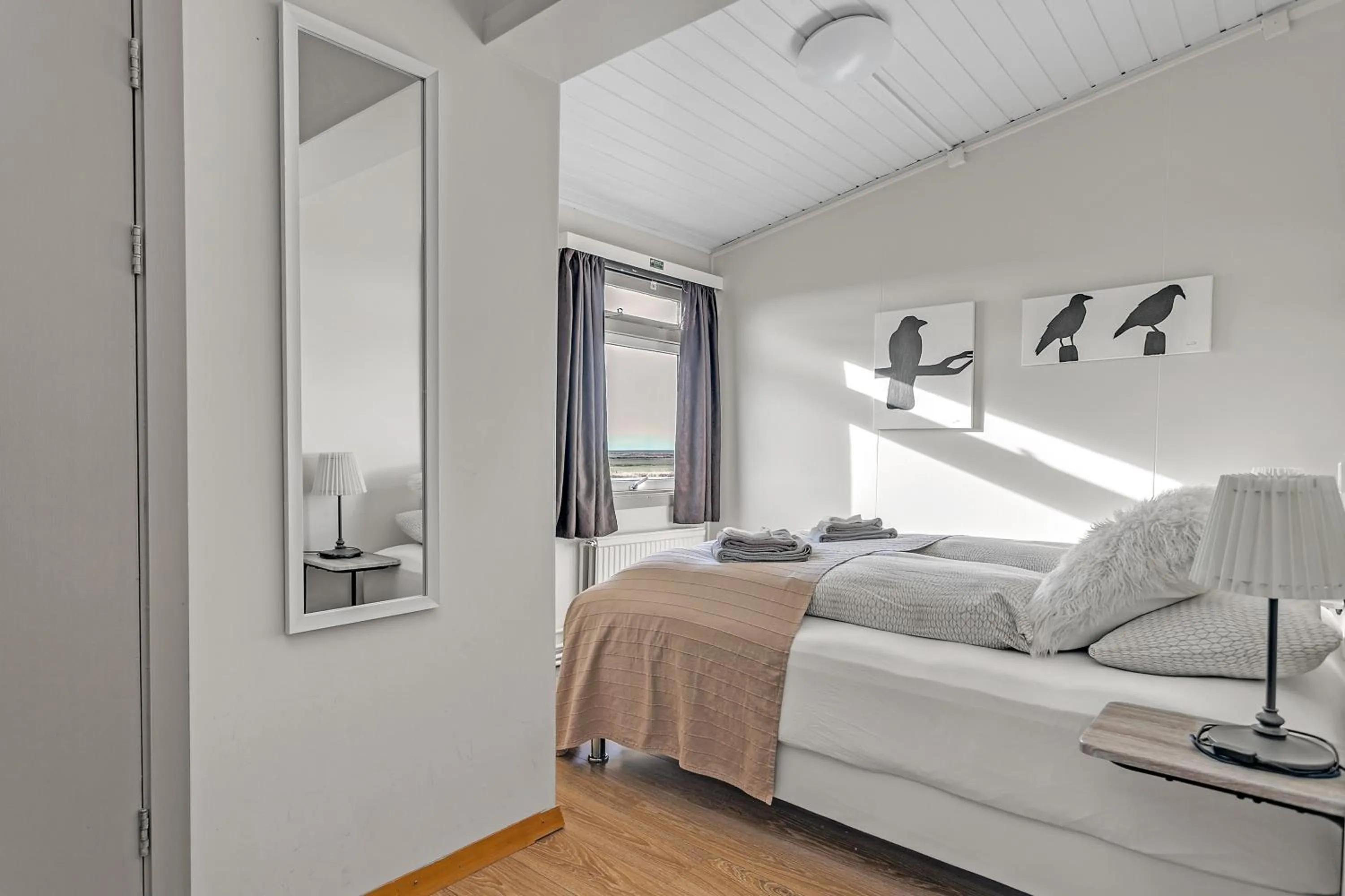 Photo of the whole room, Bed in Guesthouse Vatnsholt