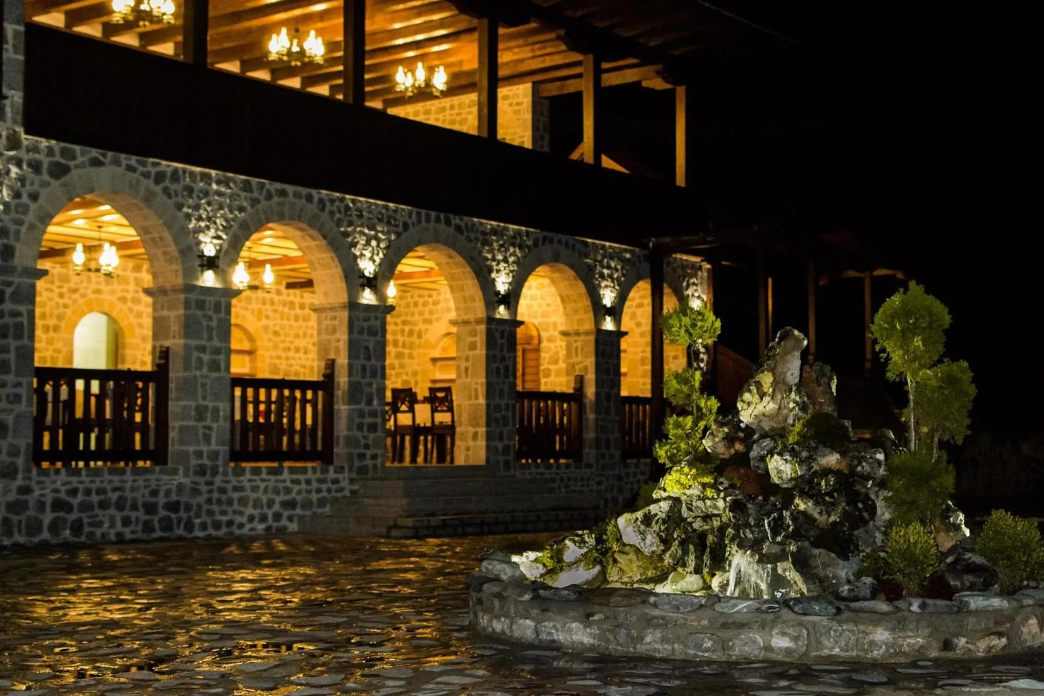 Patio in The House of the Miyaks