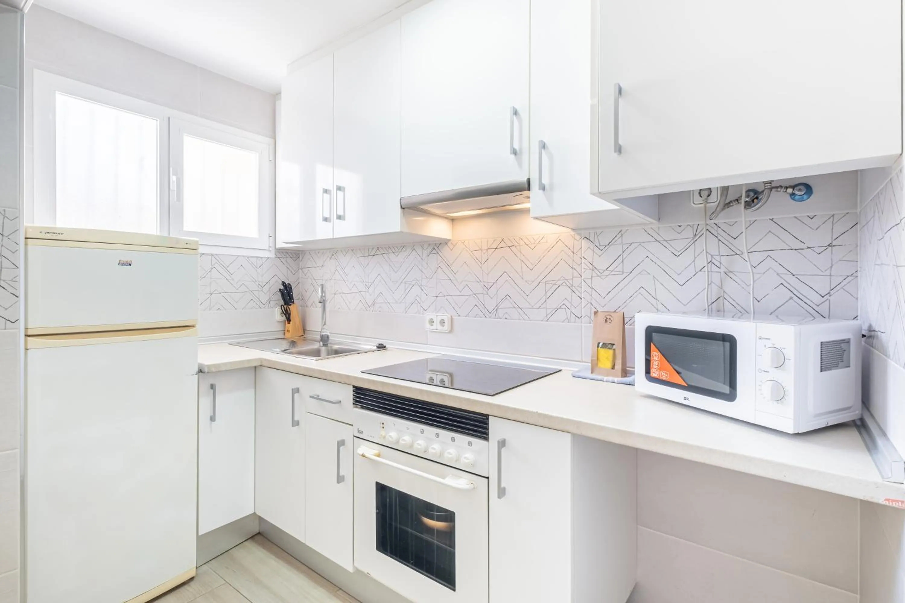 Kitchen or kitchenette in Donna II 7-32 Apartment Levante Beach-Old Town