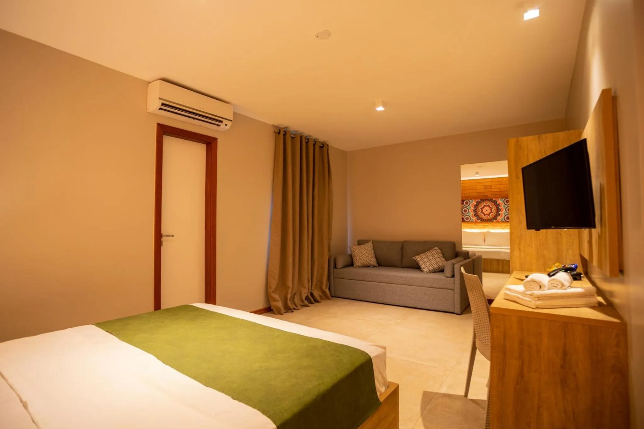 Photo of the whole room, Bed in Bravo Pousada Design