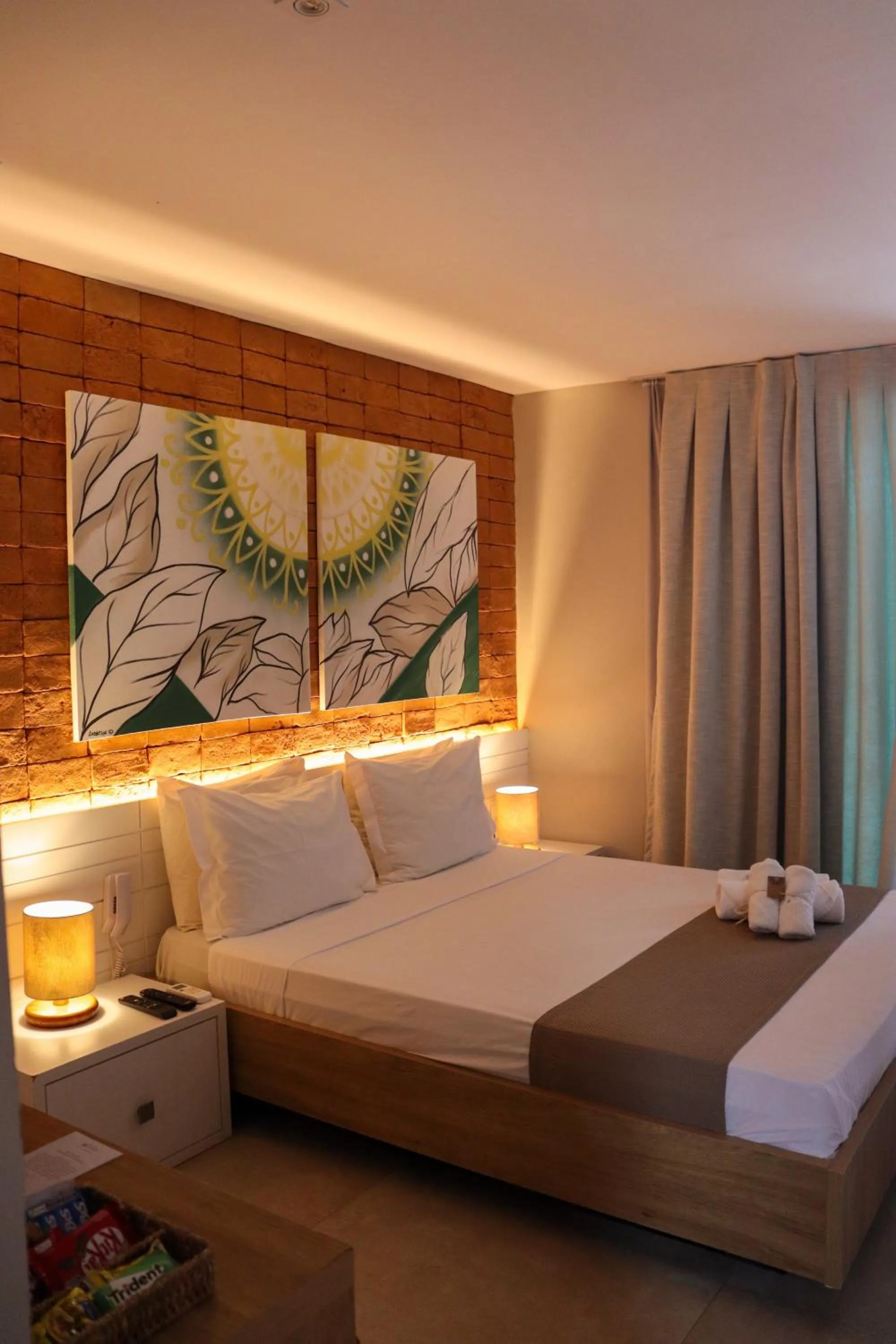 Photo of the whole room, Bed in Bravo Pousada Design