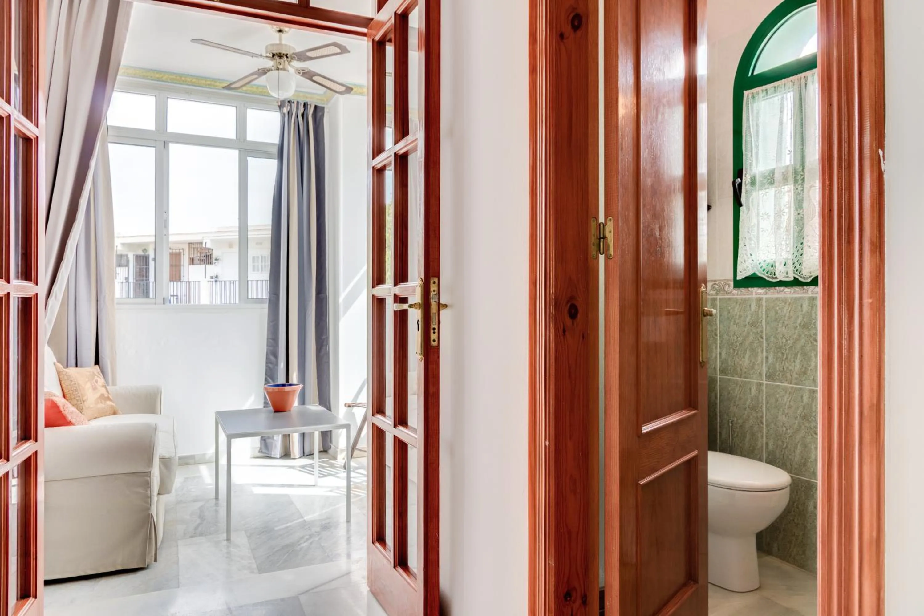 Bathroom in Hostal Alegre