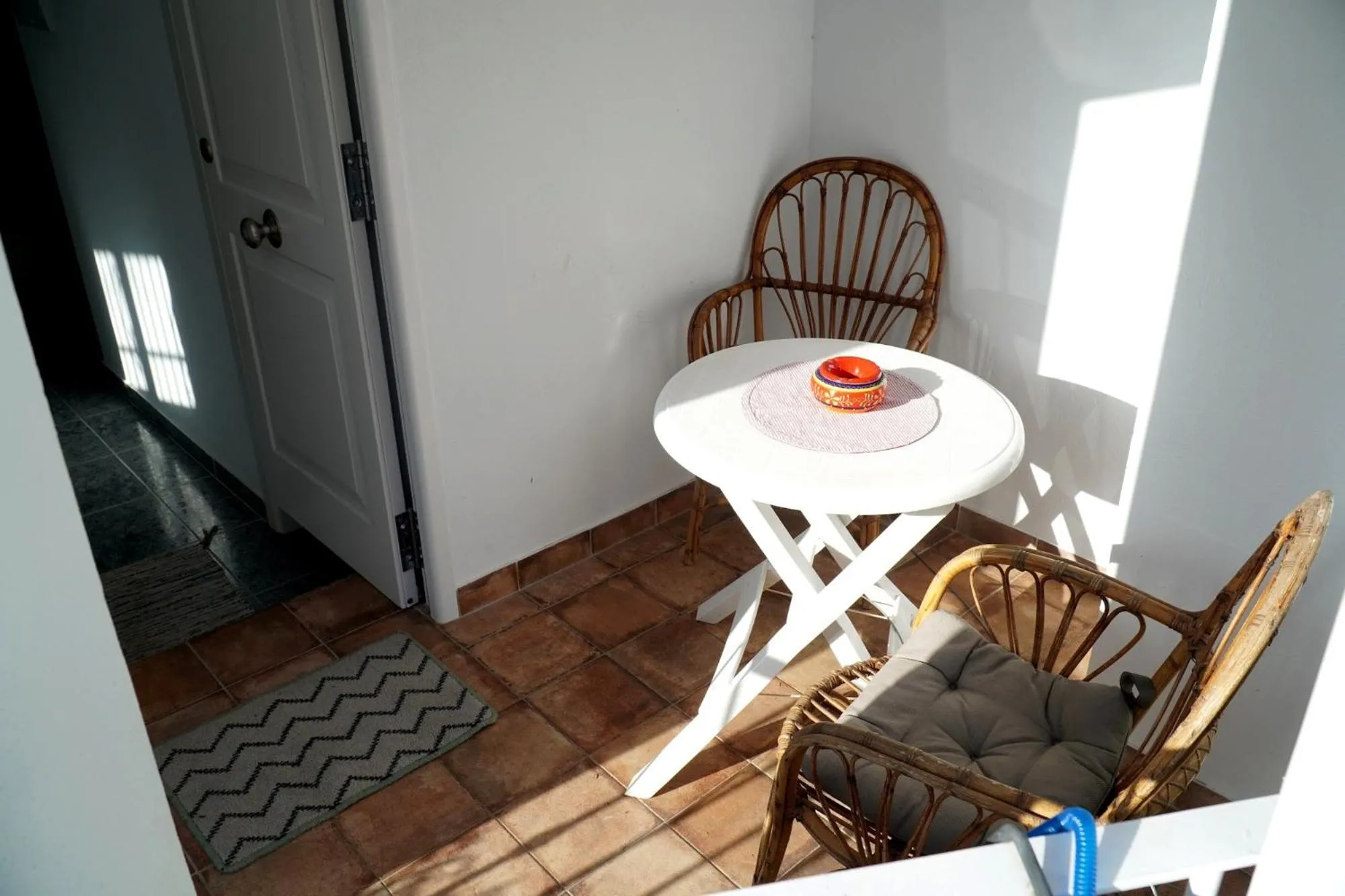 Balcony/Terrace in Hostal Alegre