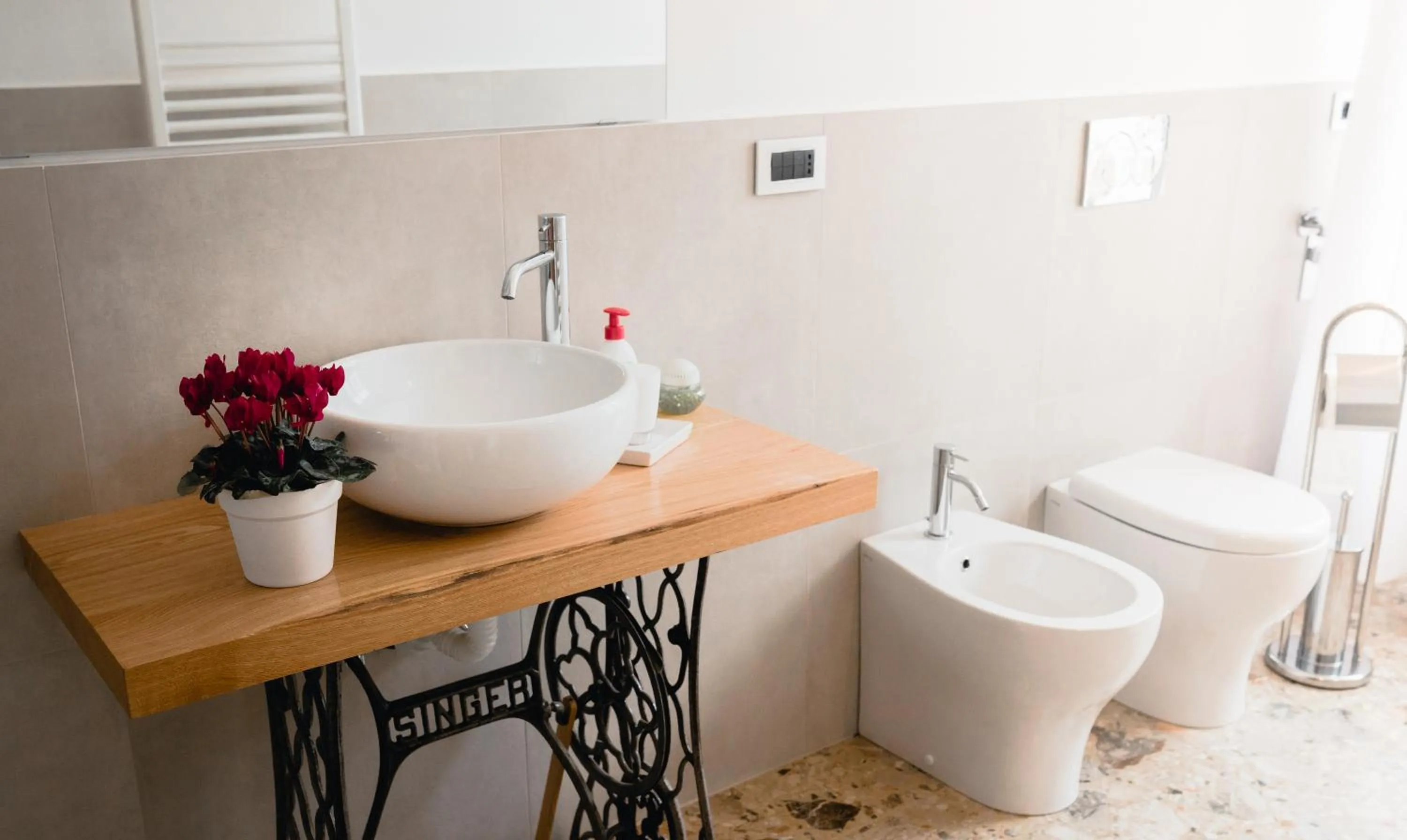 Bathroom in La Casa Di Adua