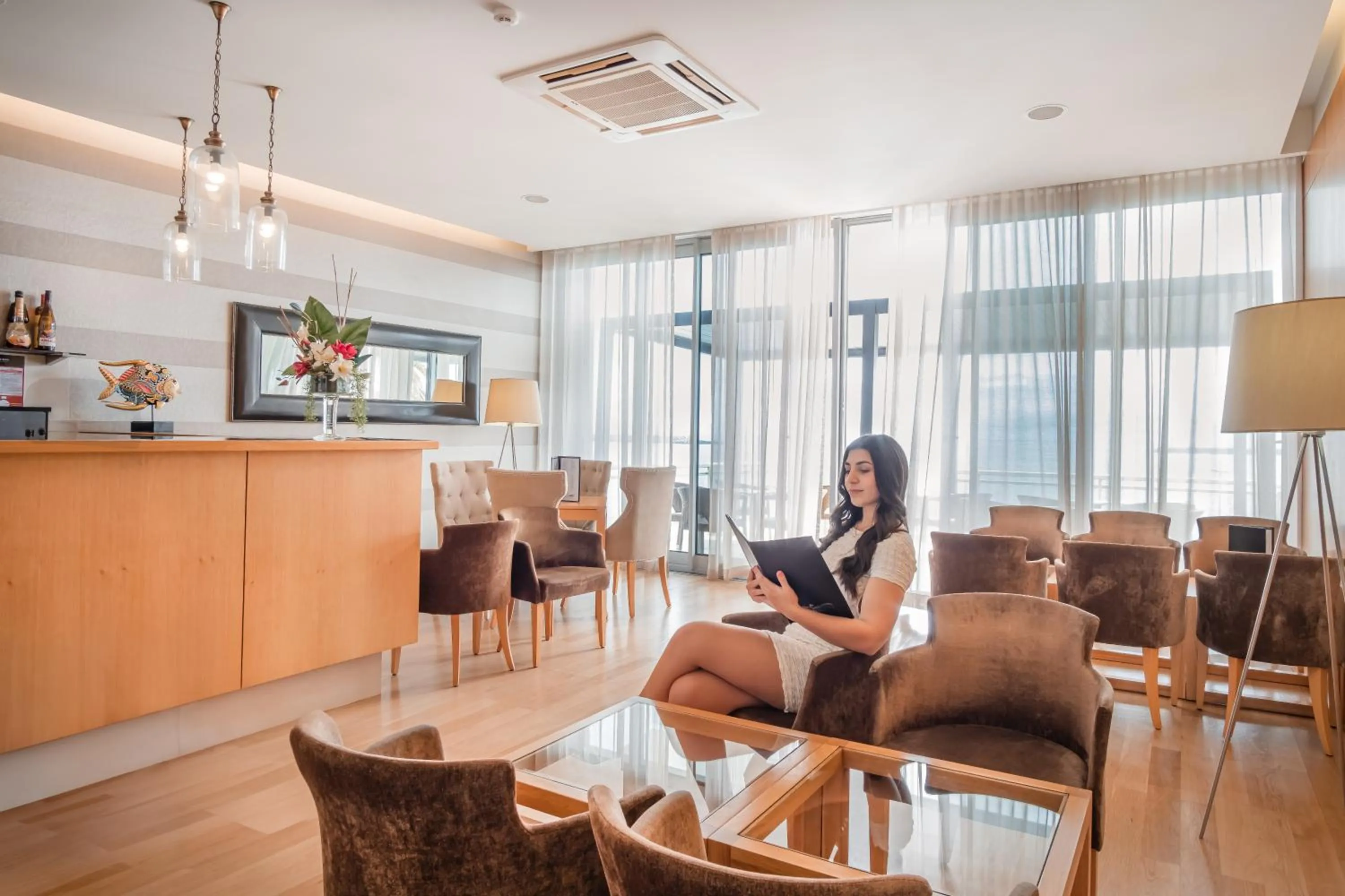 Lounge or bar in Atlantida Mar Hotel