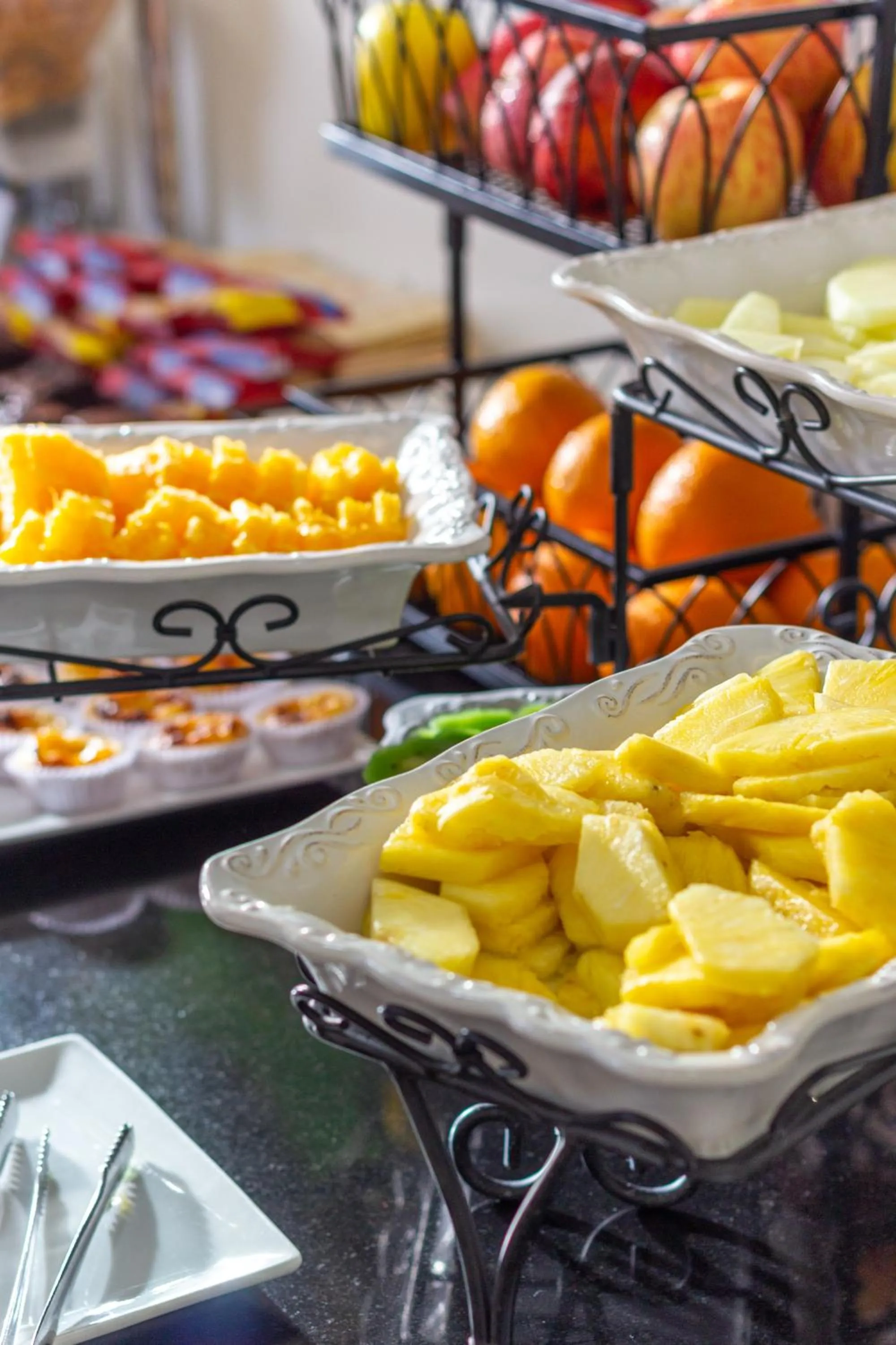 Buffet breakfast in Atlantida Mar Hotel