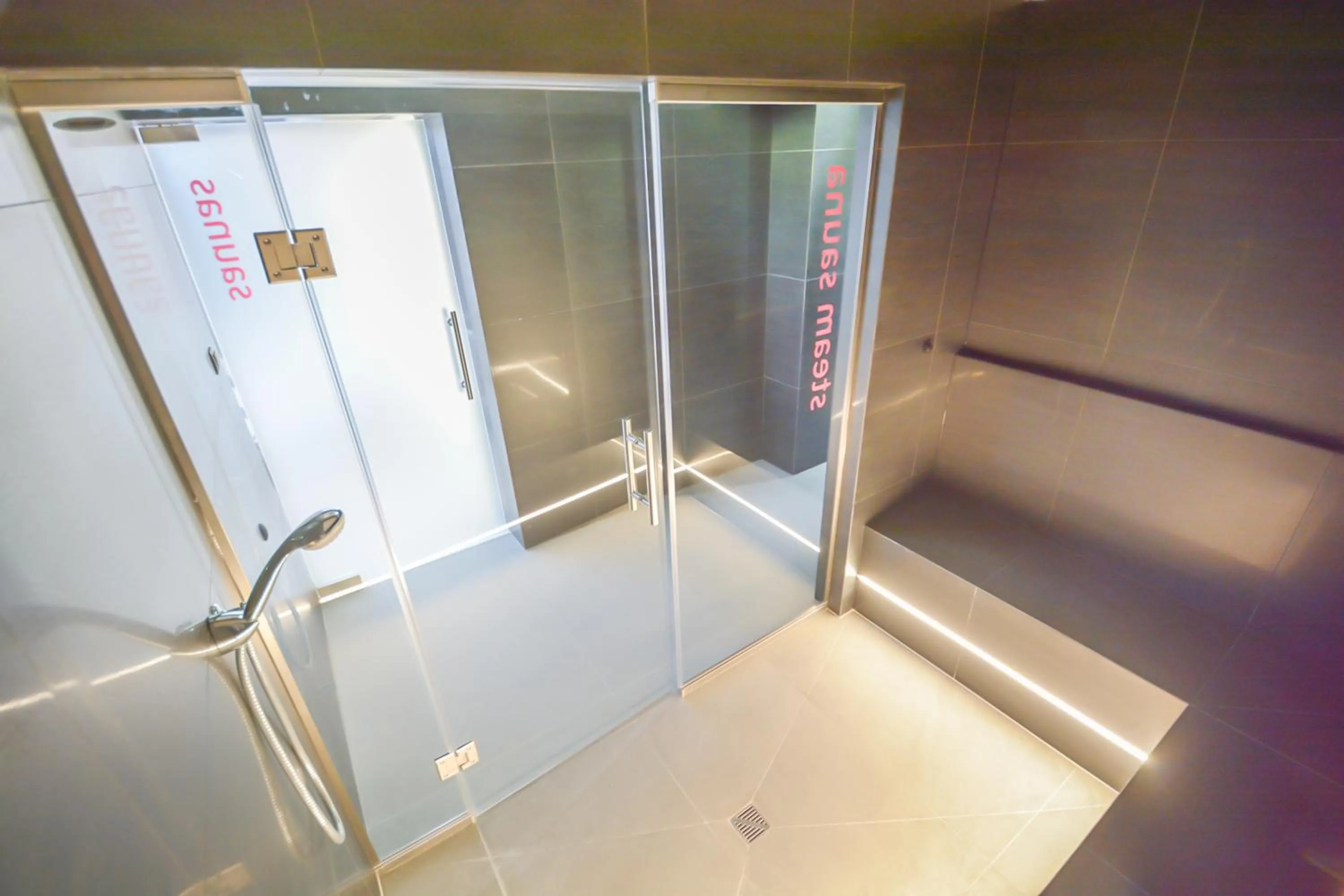 Steam room in Hotel Tychy Prime