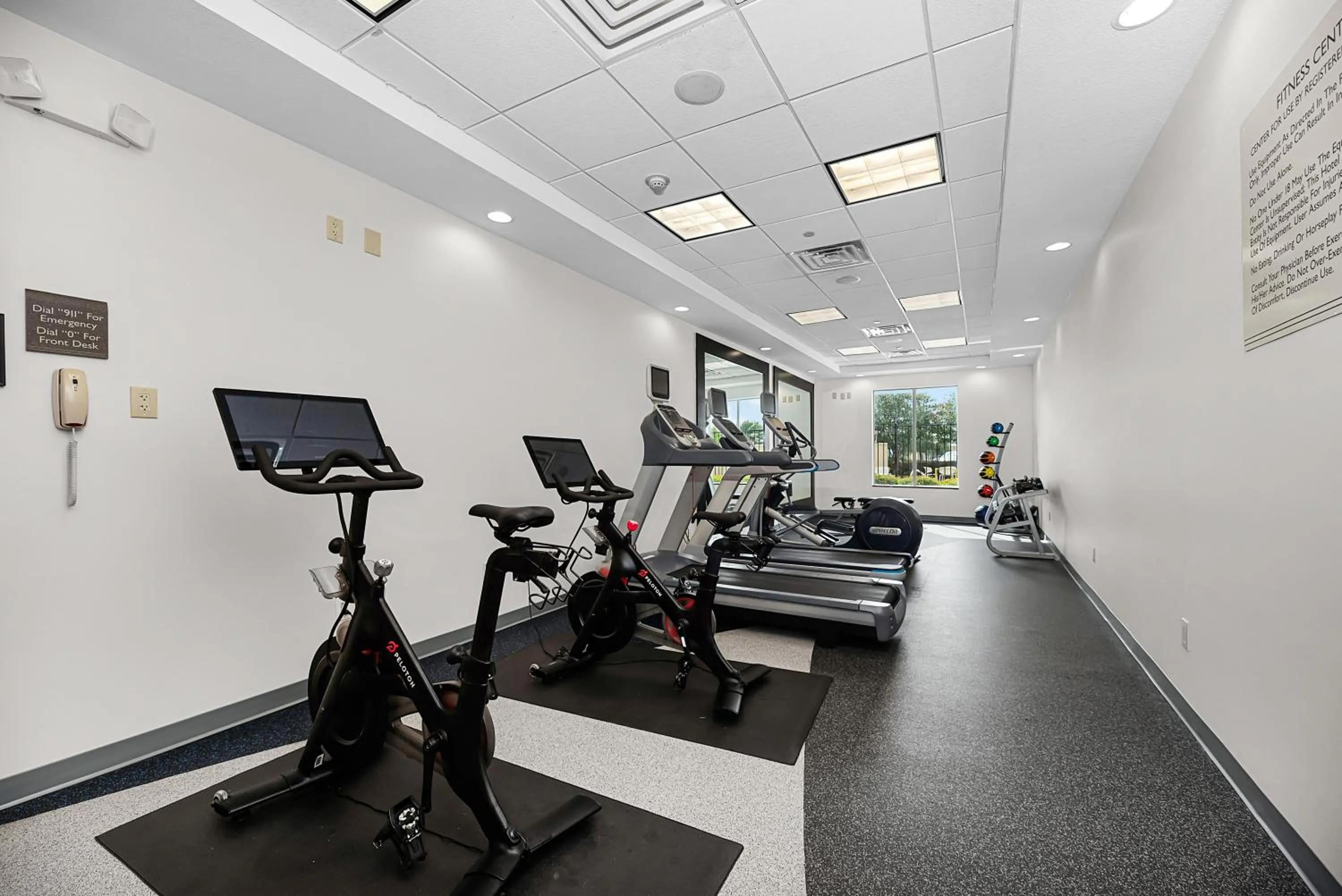 Fitness centre/facilities in Hilton Garden Inn New Braunfels