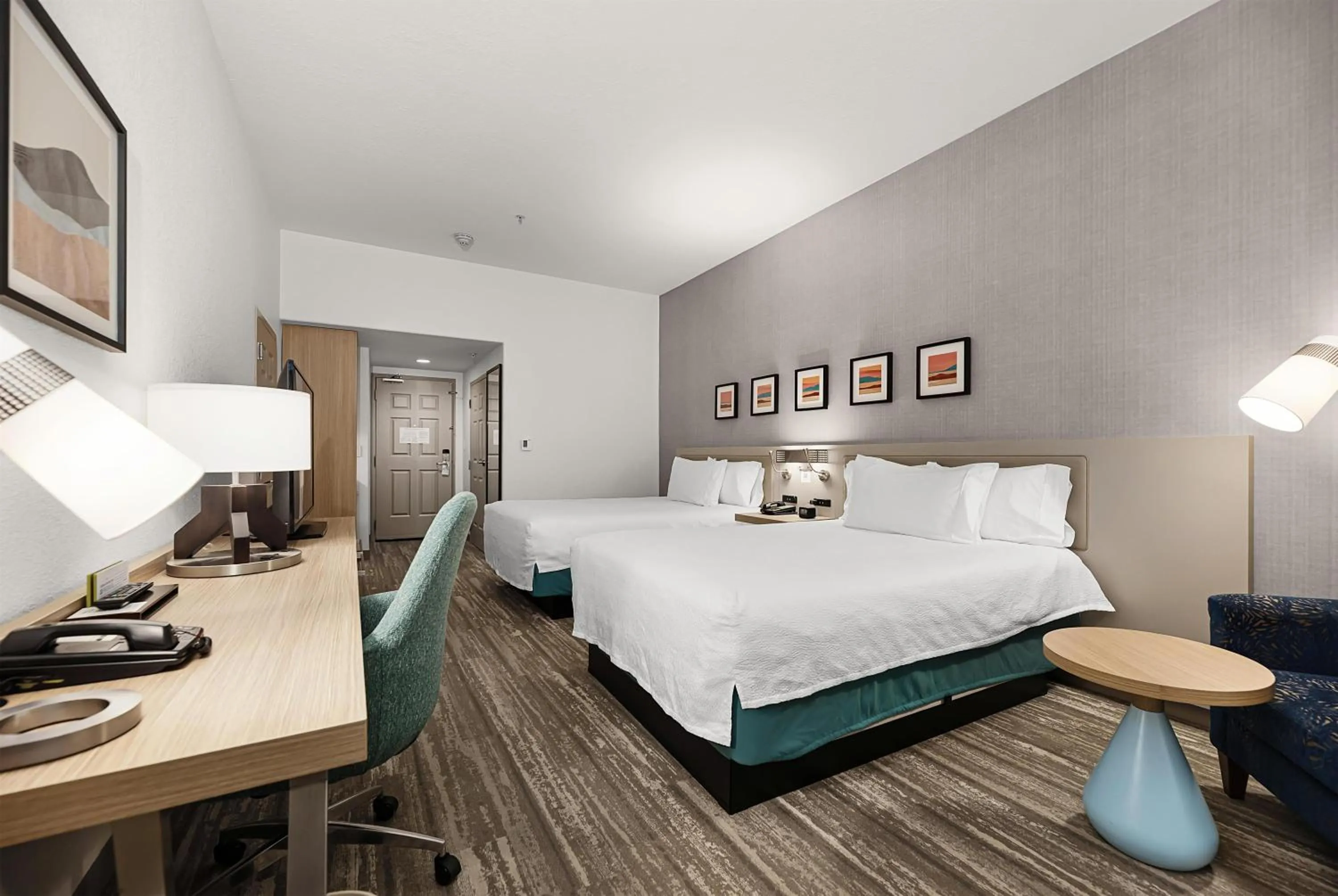 Bed in Hilton Garden Inn New Braunfels