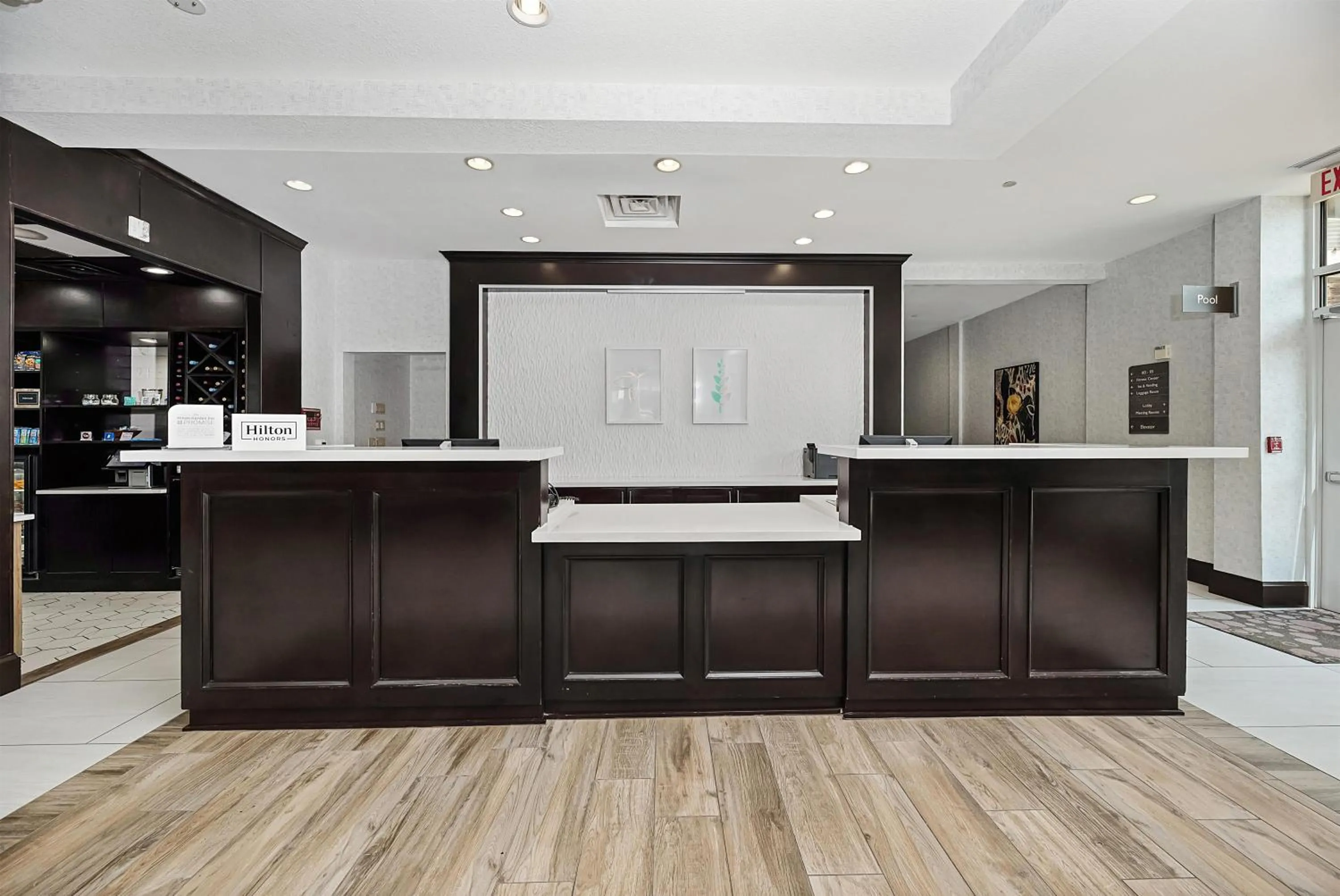 Lobby or reception in Hilton Garden Inn New Braunfels