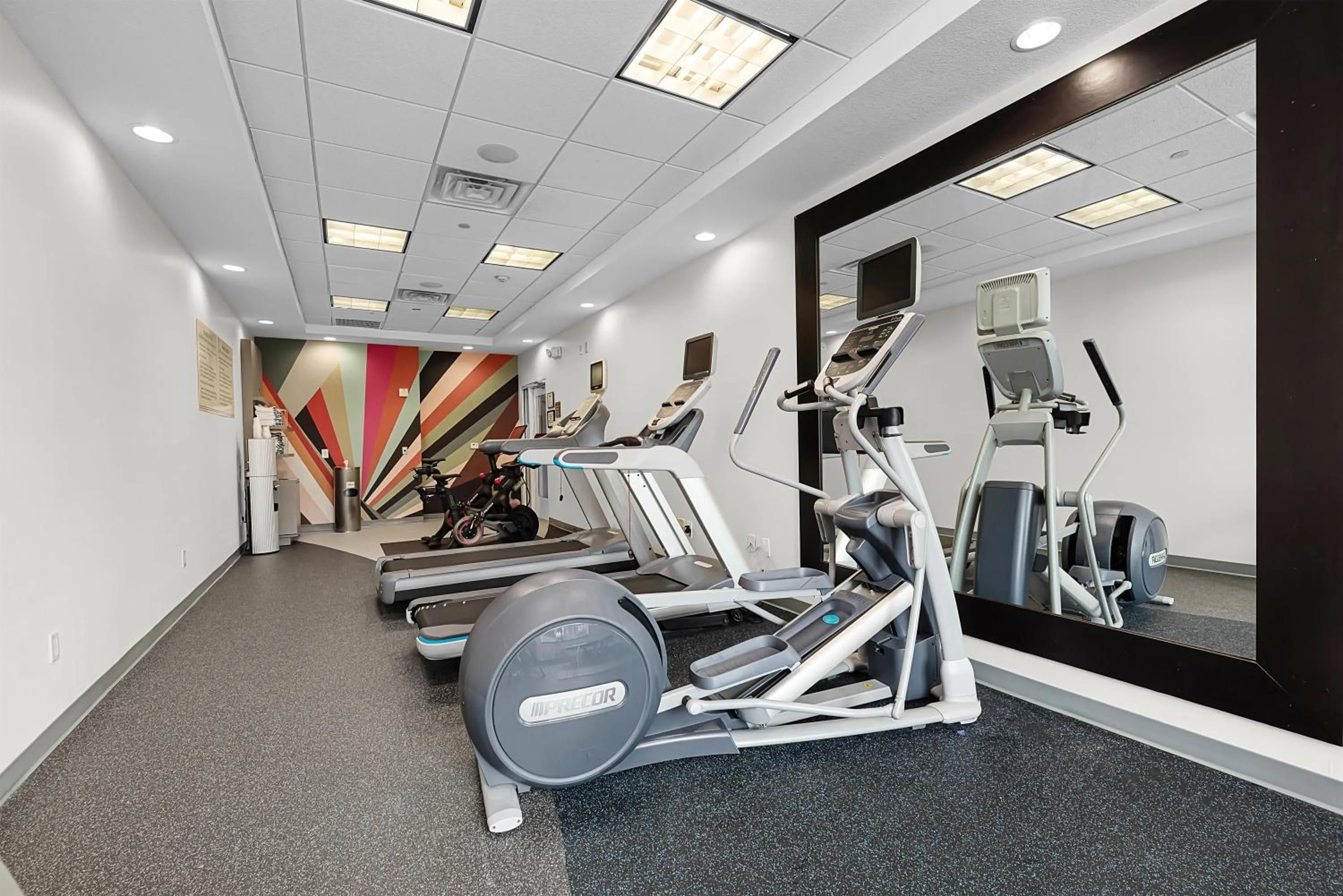 Fitness centre/facilities in Hilton Garden Inn New Braunfels