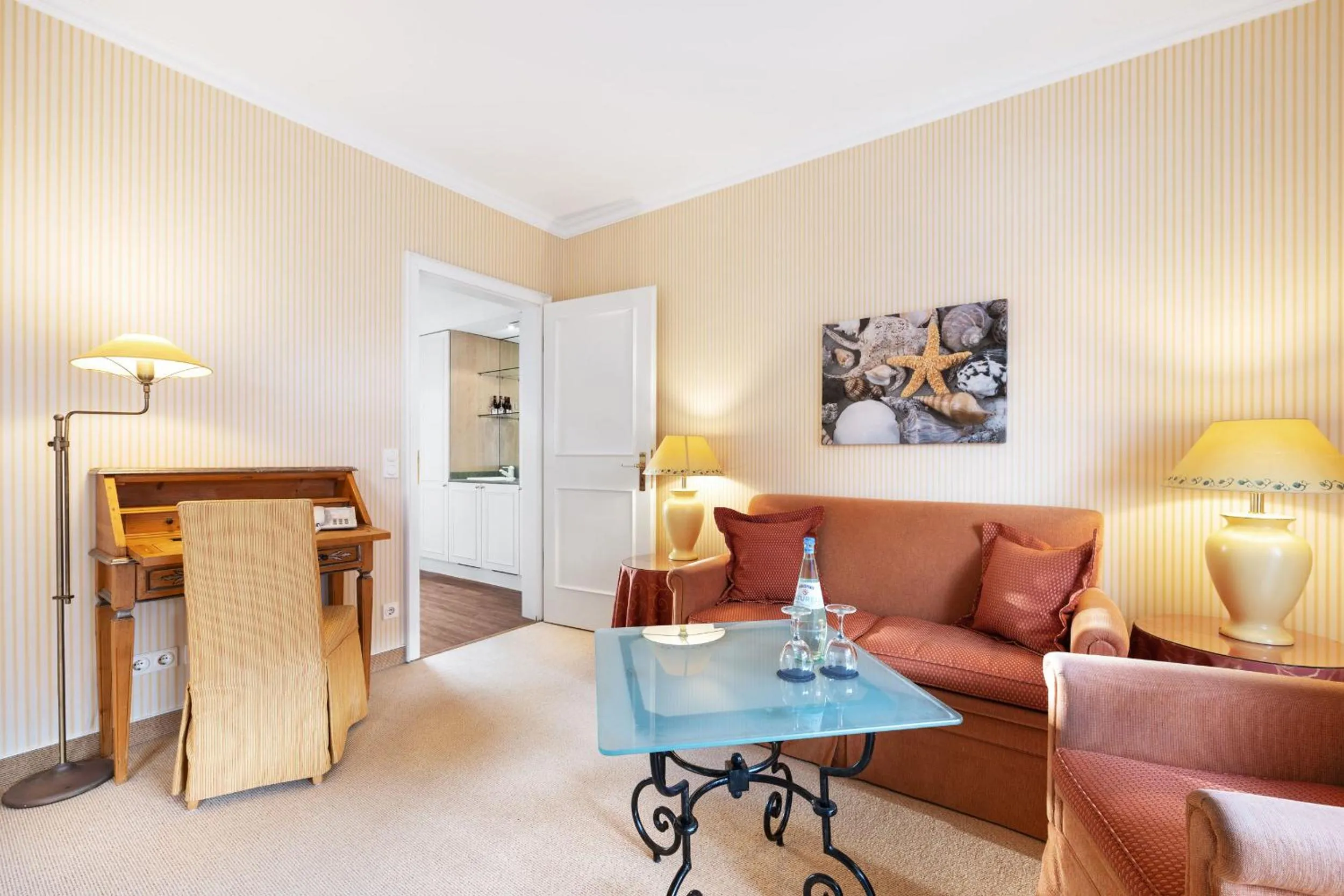 Living room in Strandhotel Sylt Westerland