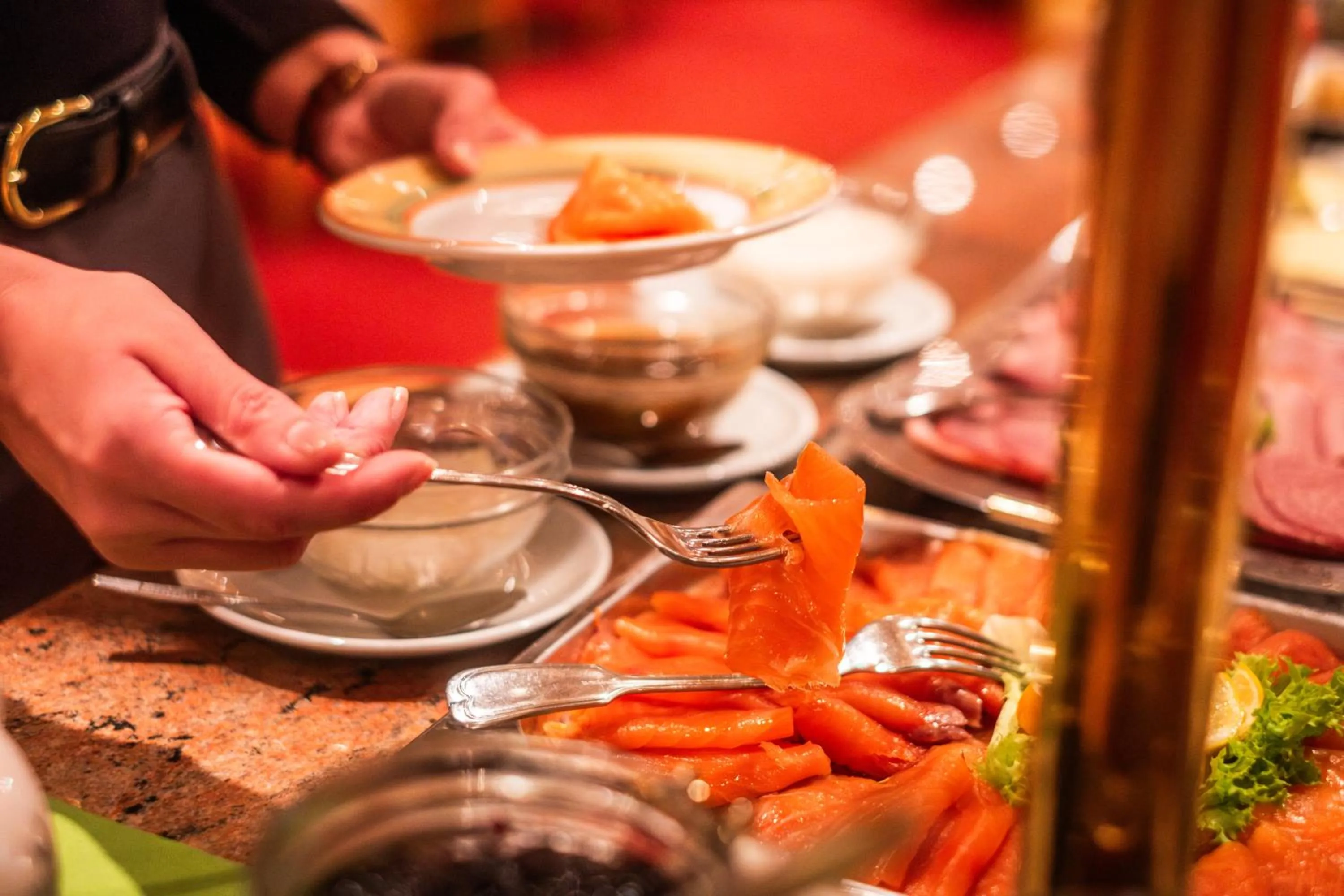 Buffet breakfast in Strandhotel Sylt Westerland