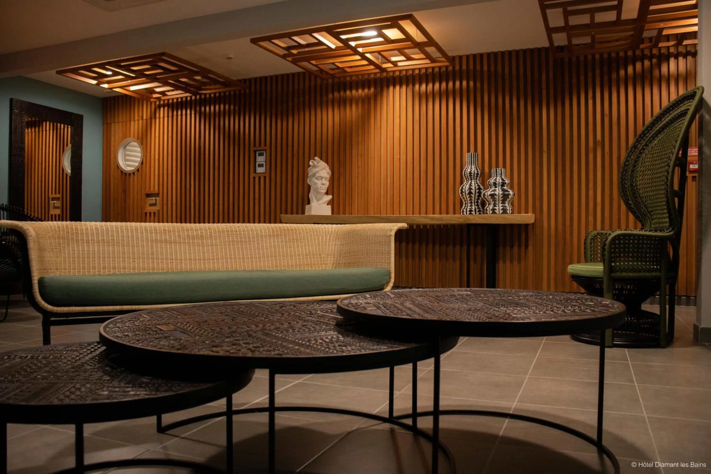 Seating area in Diamant les bains - Résidence Hôtelière