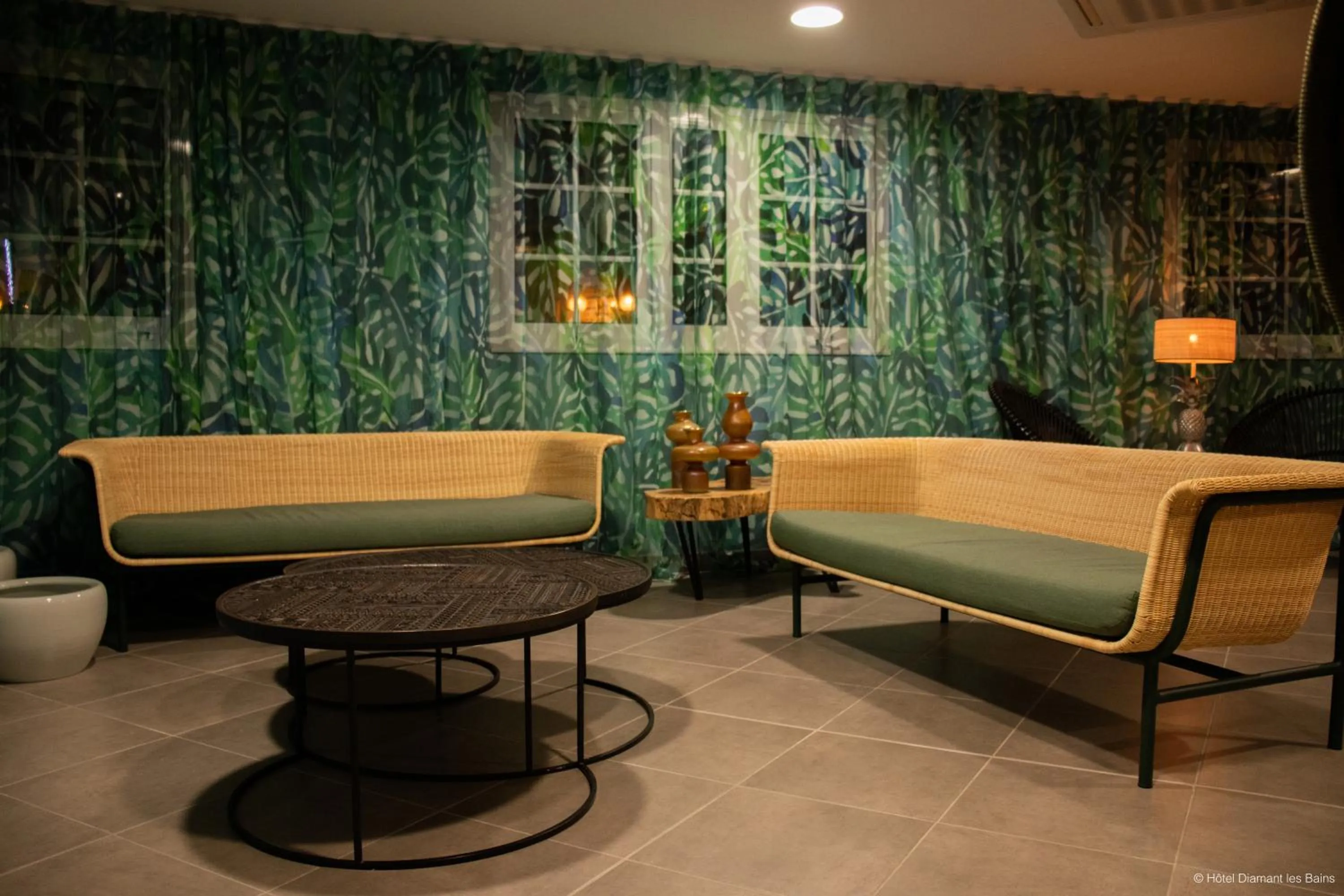 Seating area in Diamant les bains - Résidence Hôtelière