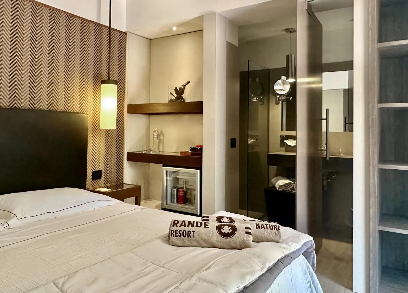 Bedroom, Bed in Vallegrande Nature Resort by Geocharme