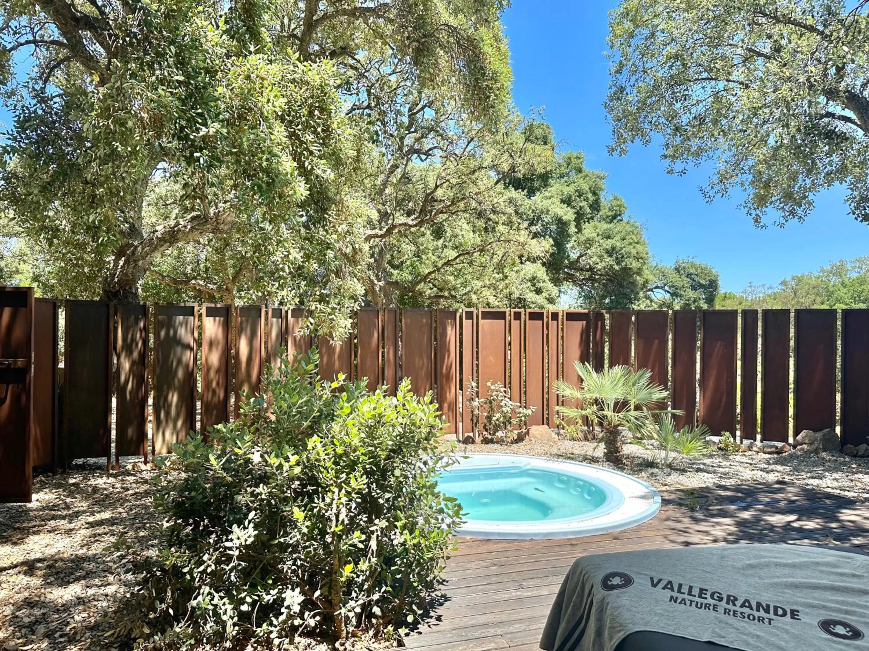 Garden in Vallegrande Nature Resort by Geocharme