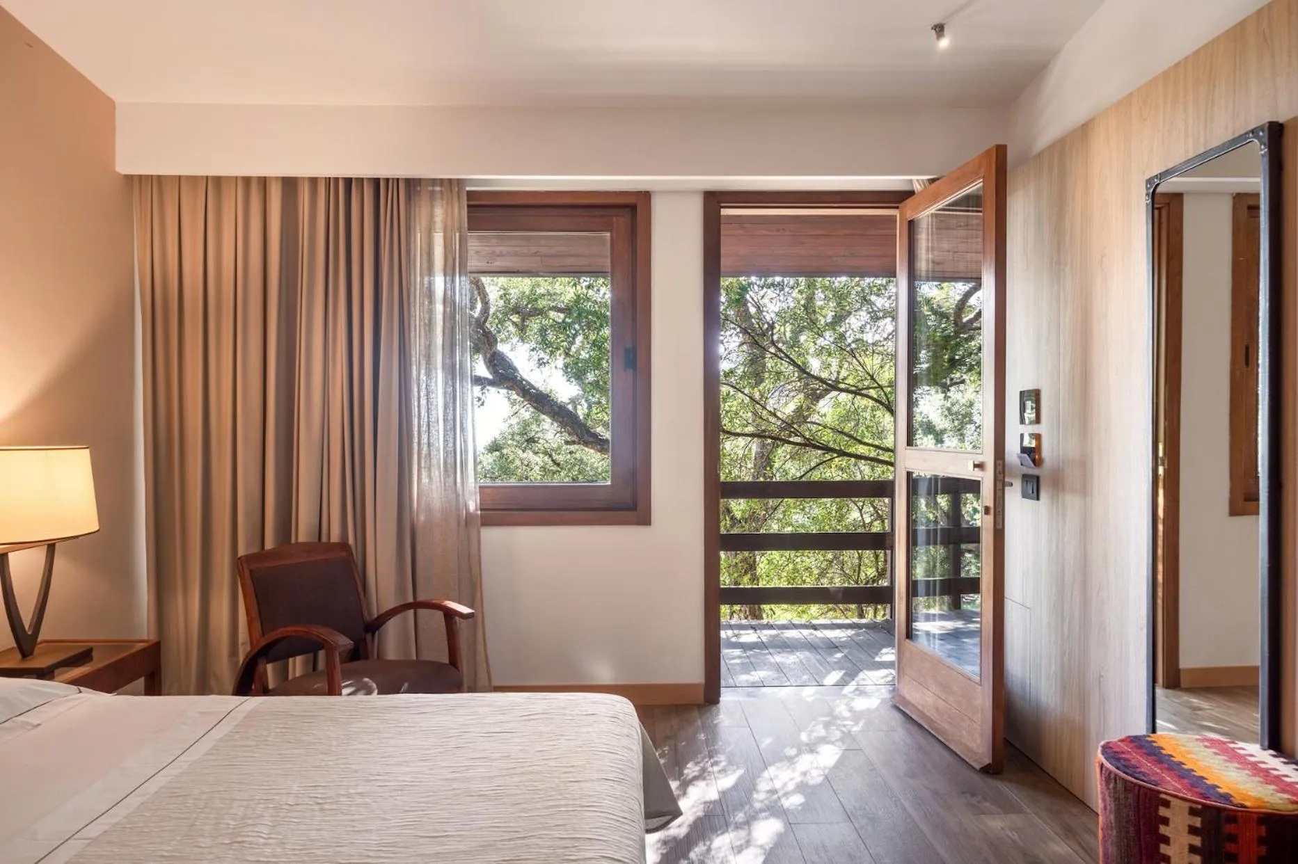 Bedroom, Bed in Vallegrande Nature Resort by Geocharme