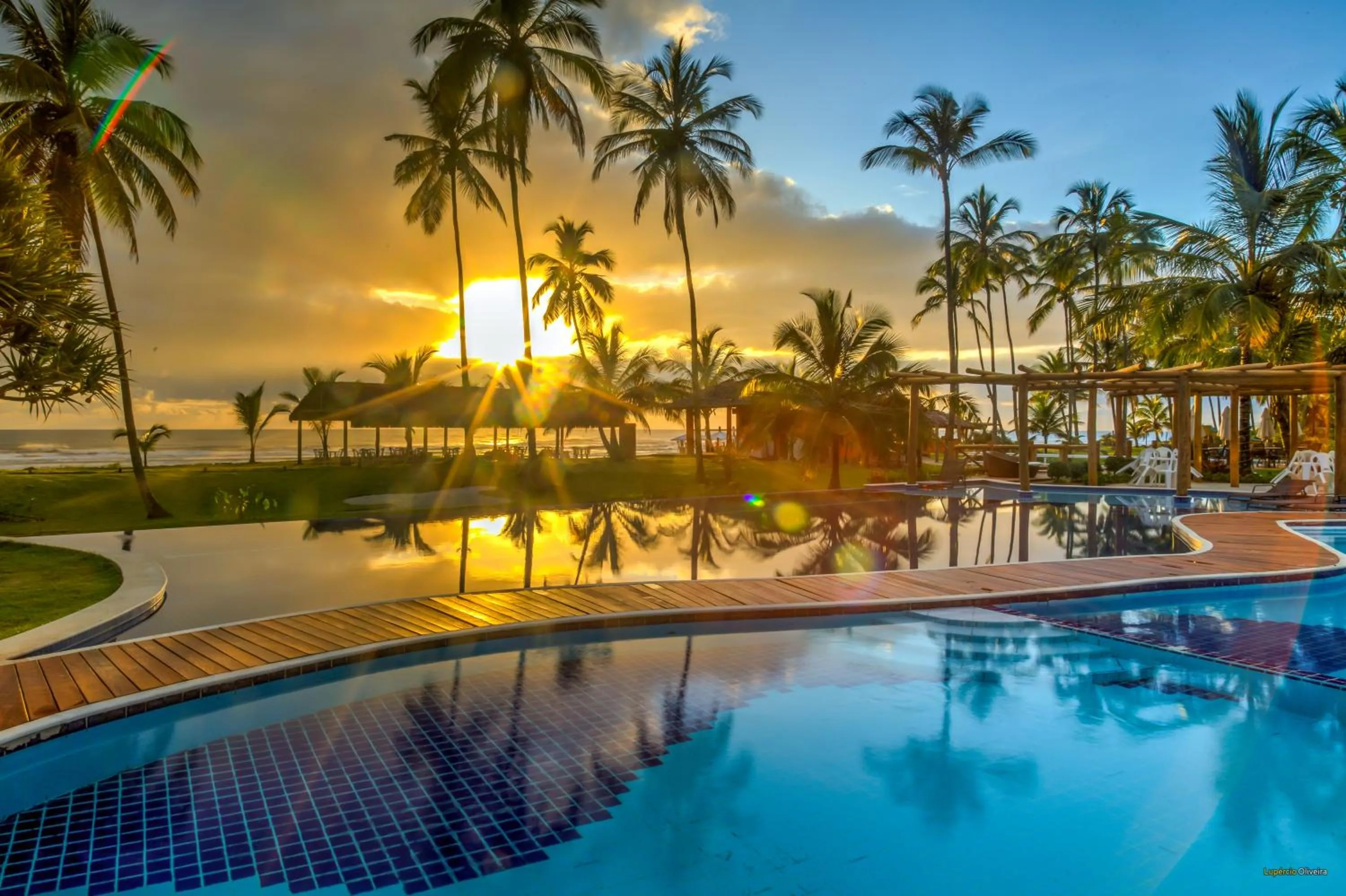 Pool view in Resort Tororomba
