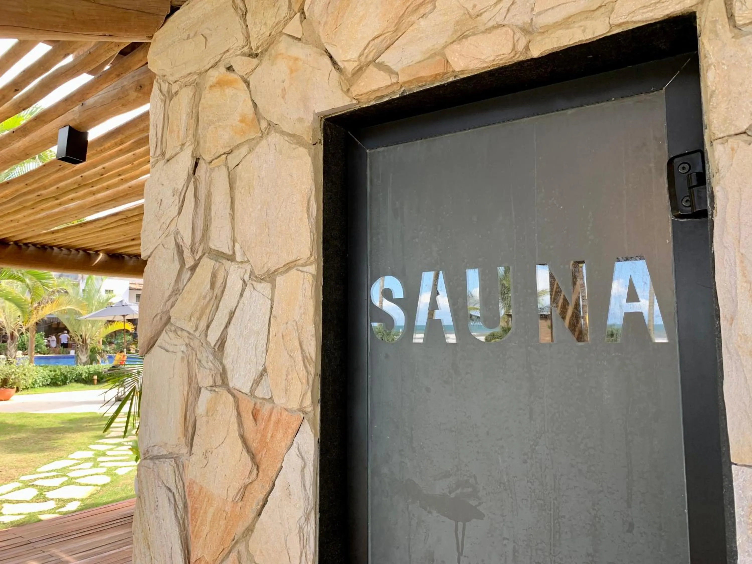 Sauna in Resort Tororomba