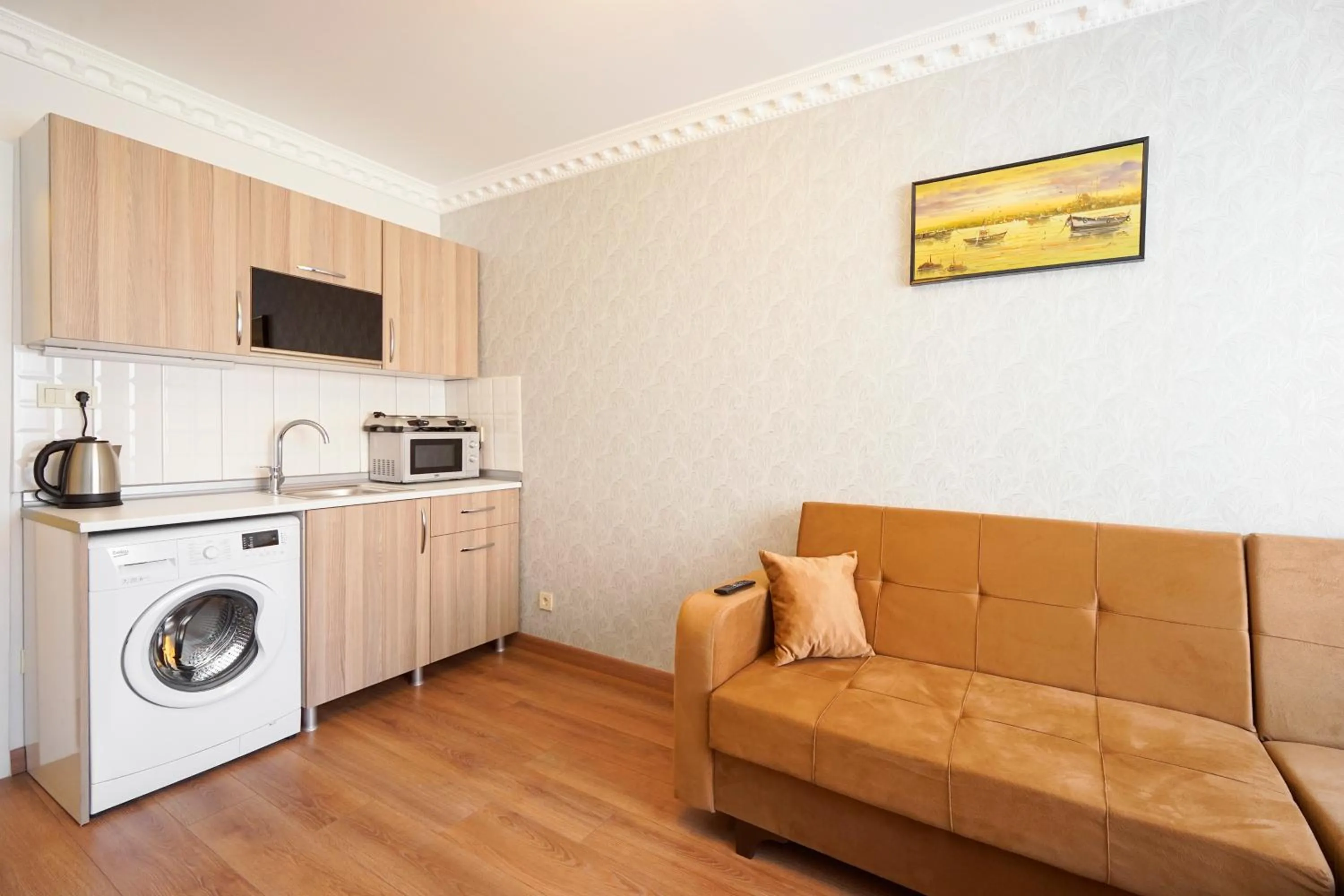 Kitchen or kitchenette in Authentic Apartments OldCity