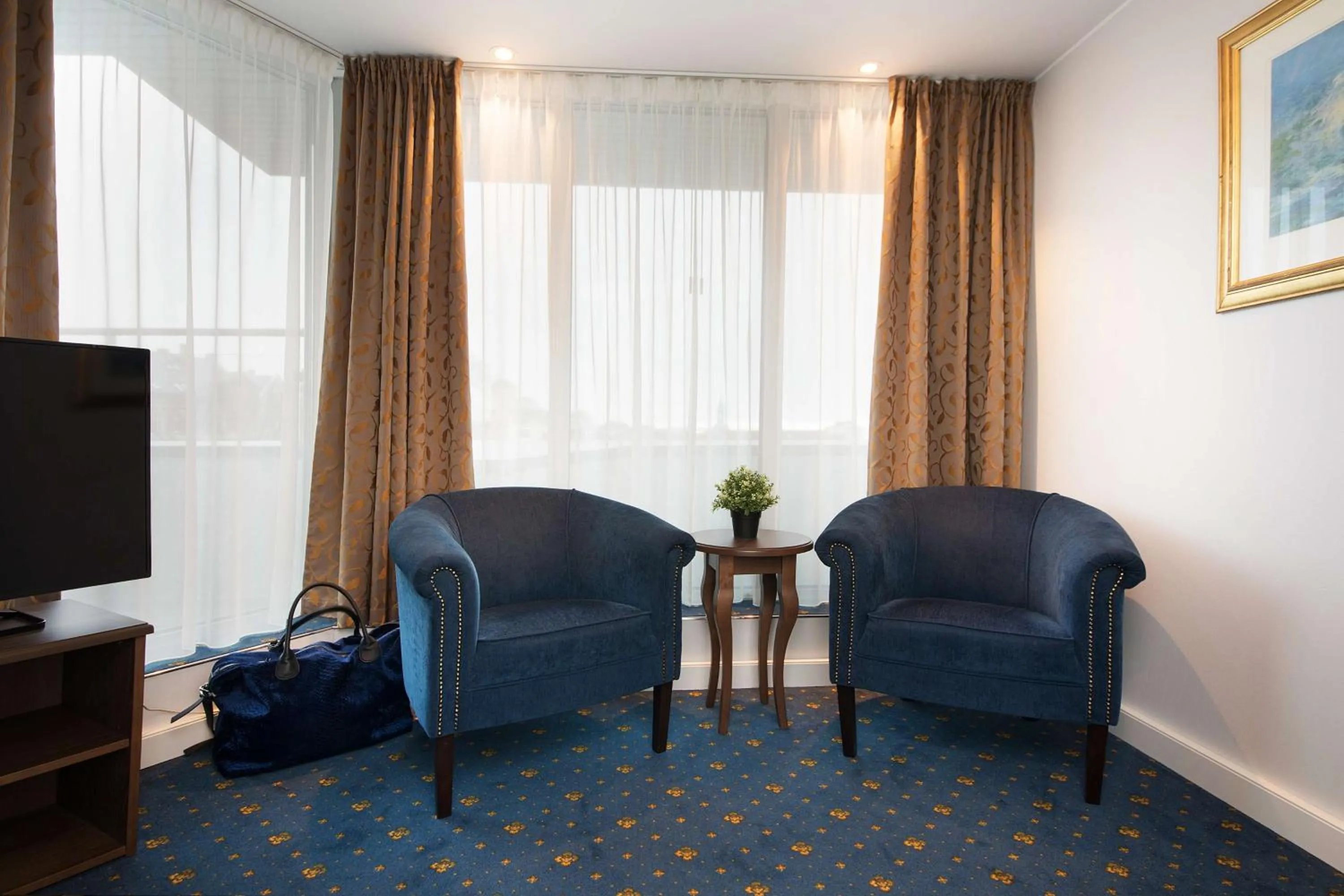 Bedroom in Scandic Neptun