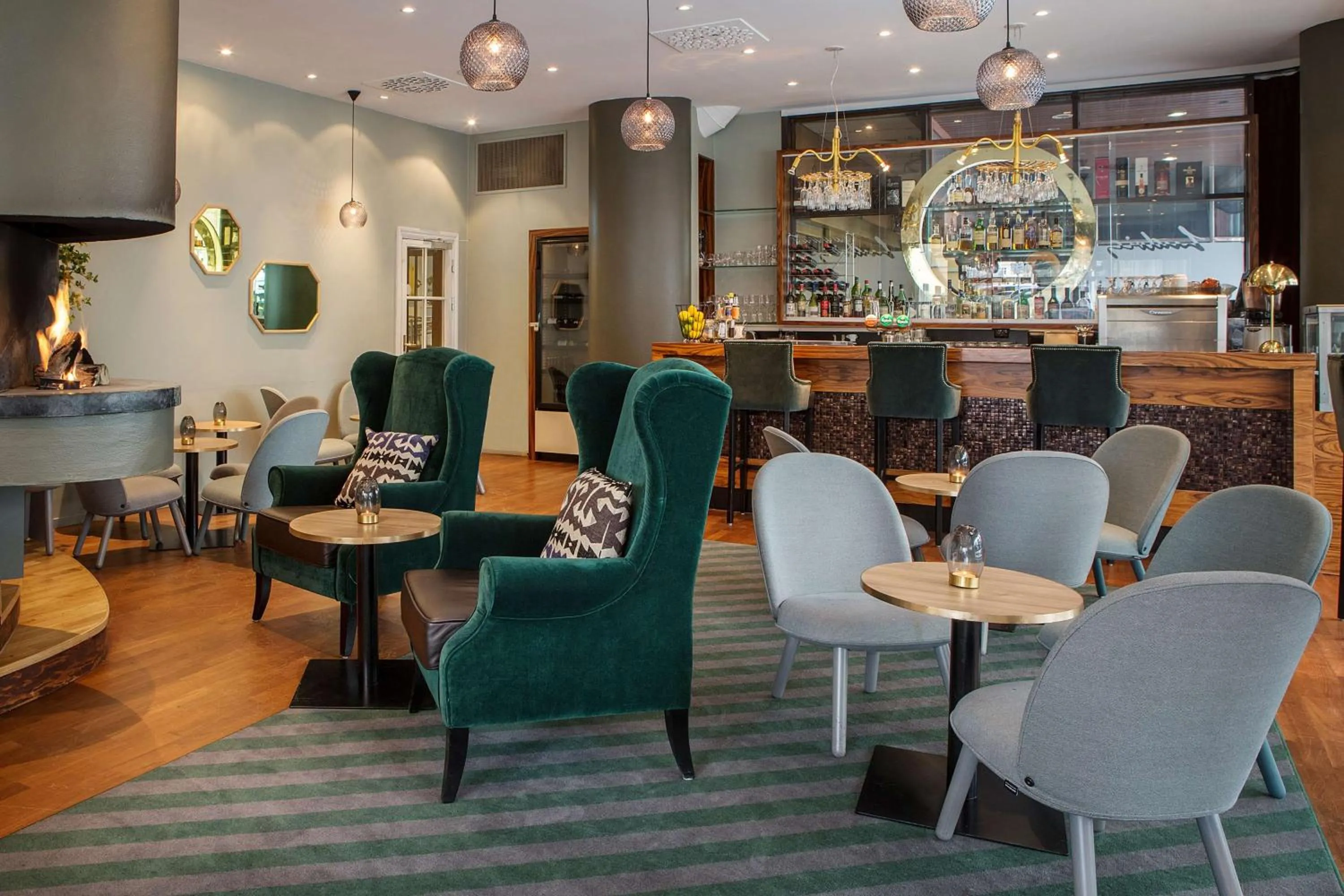 Lounge or bar in Scandic Neptun