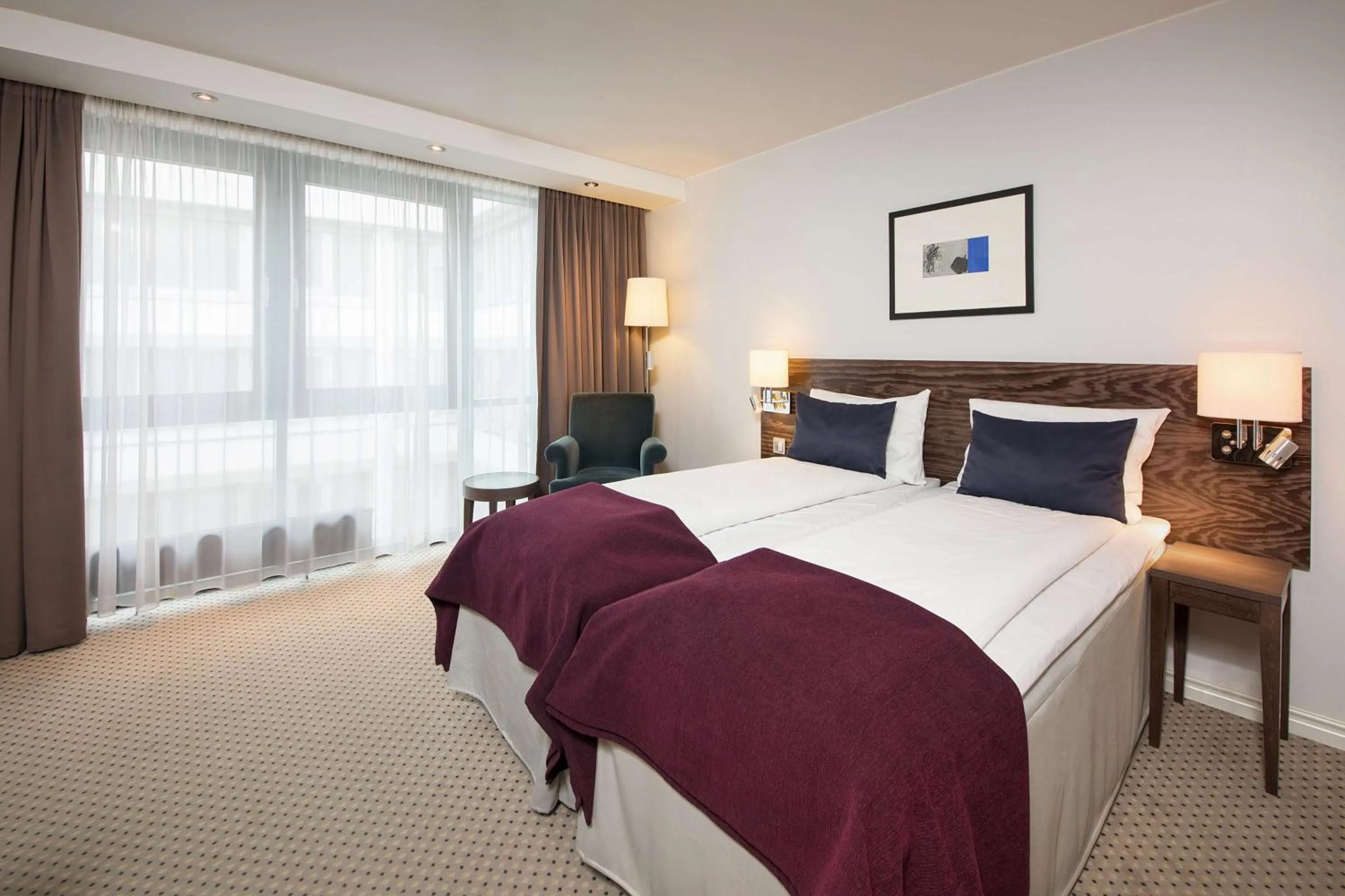 Bedroom, Bed in Scandic Neptun