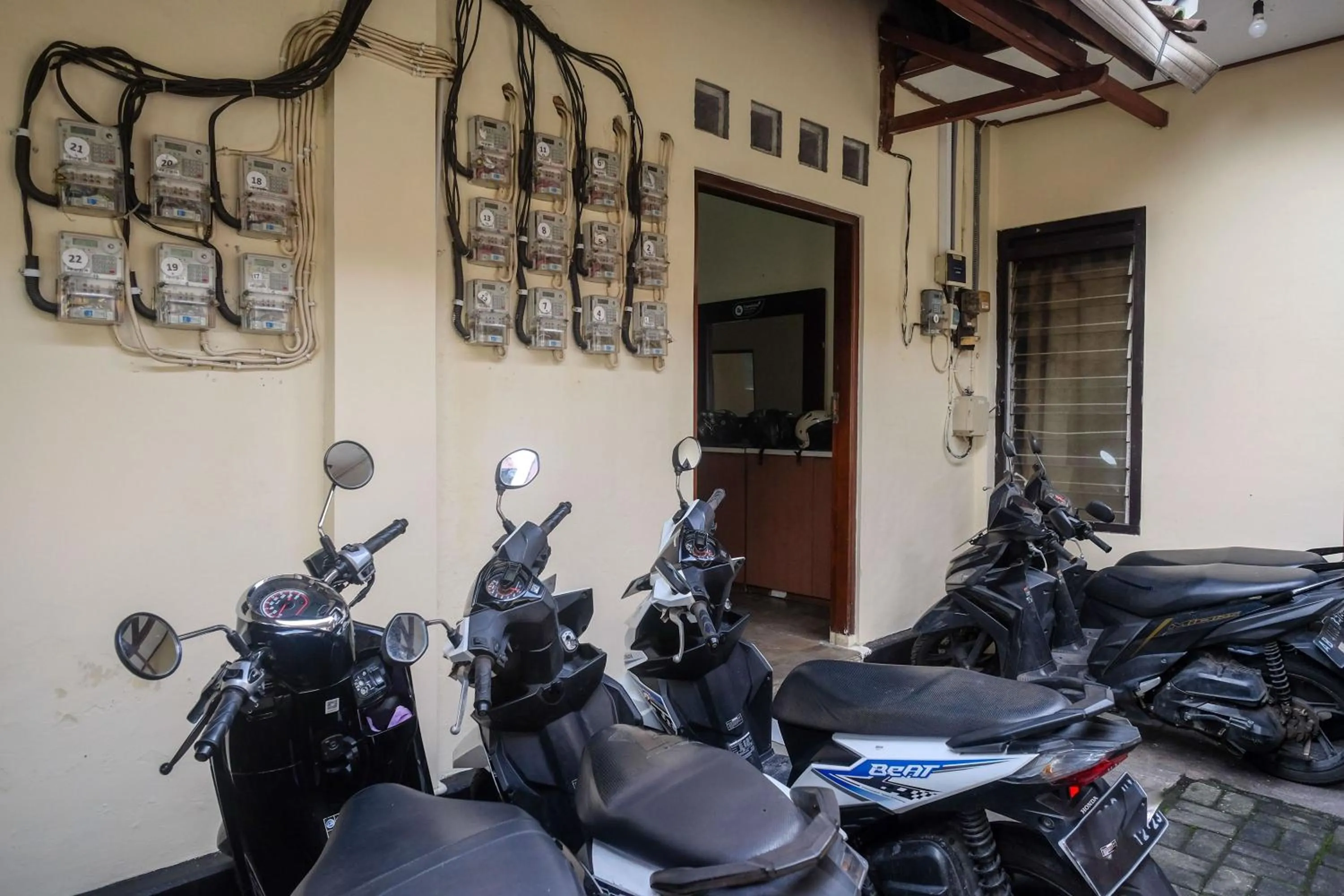 Parking in RedDoorz near Danurejan Malioboro