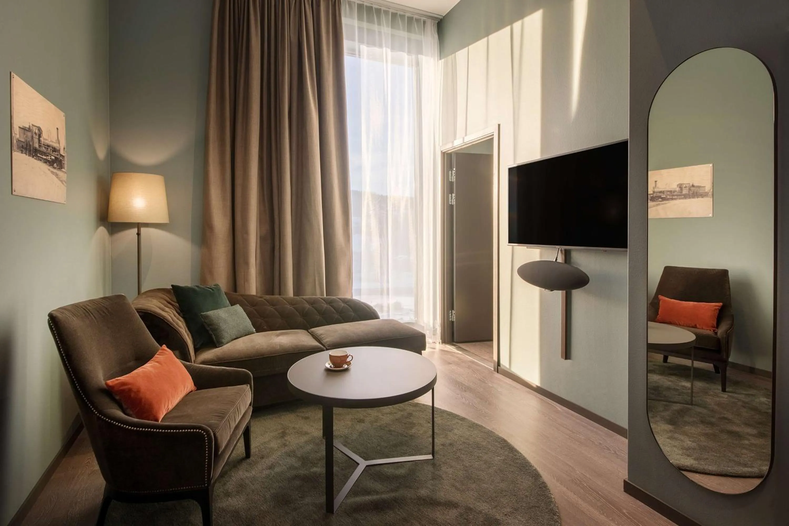 Photo of the whole room in Scandic Lillestrøm