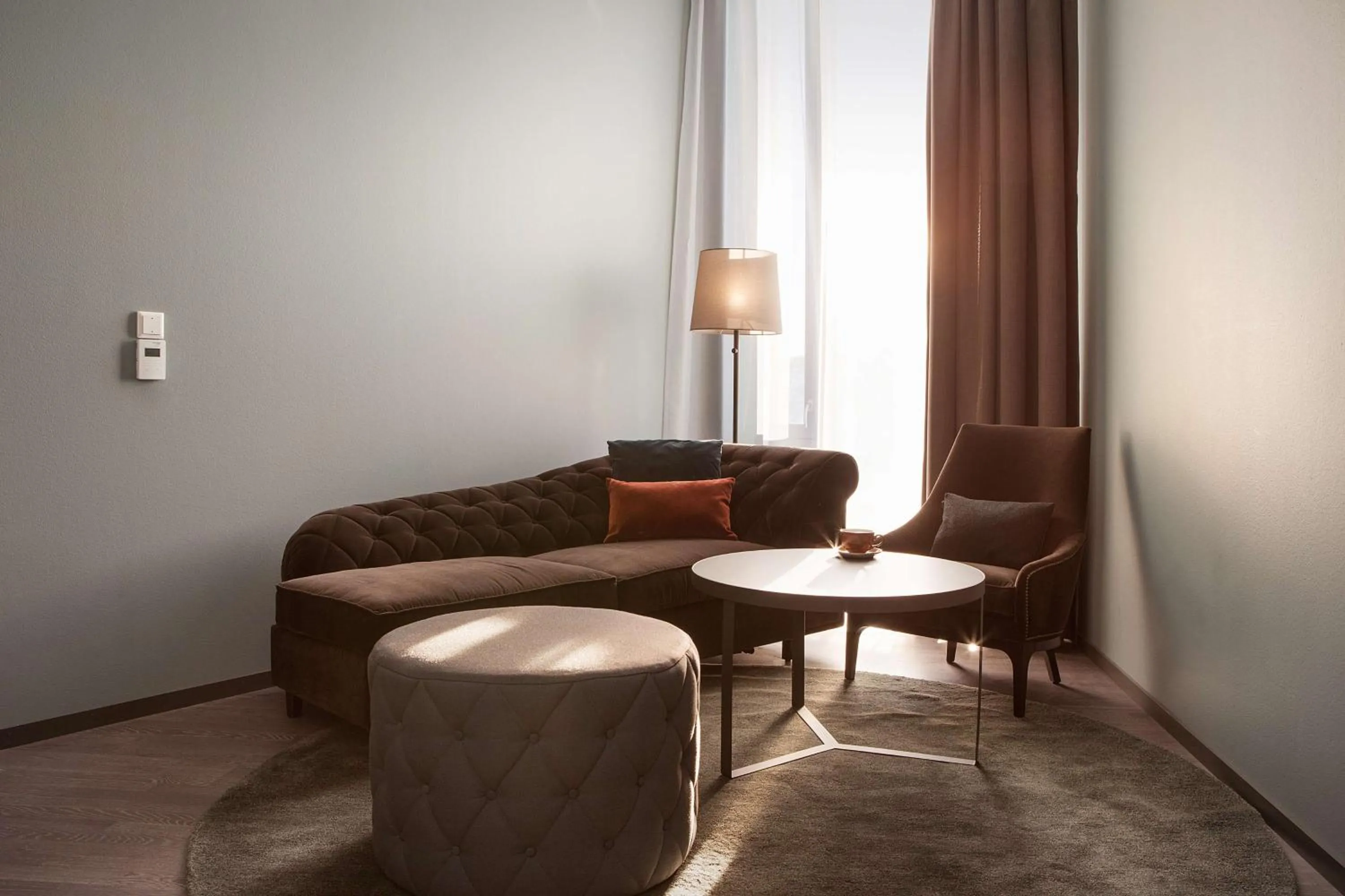 Bedroom in Scandic Lillestrøm