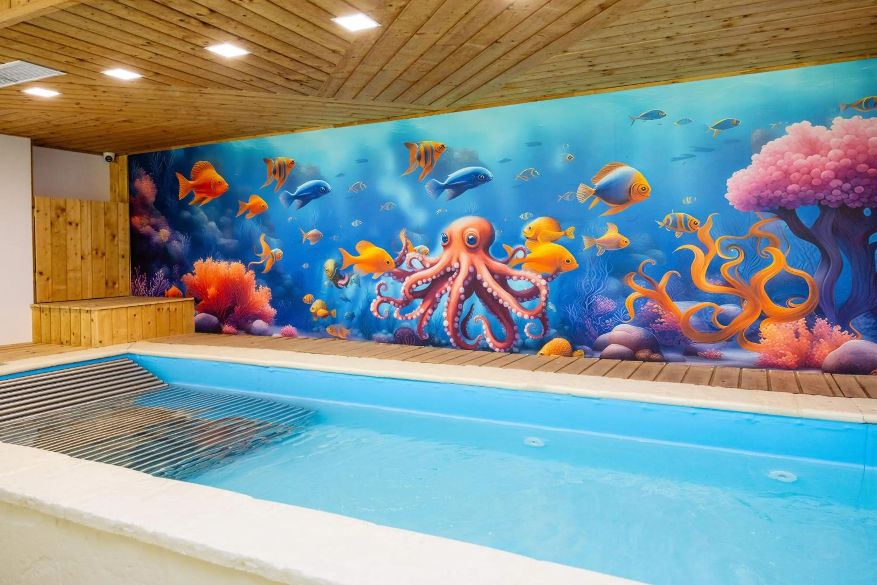 Swimming pool in Park Hotel Ela