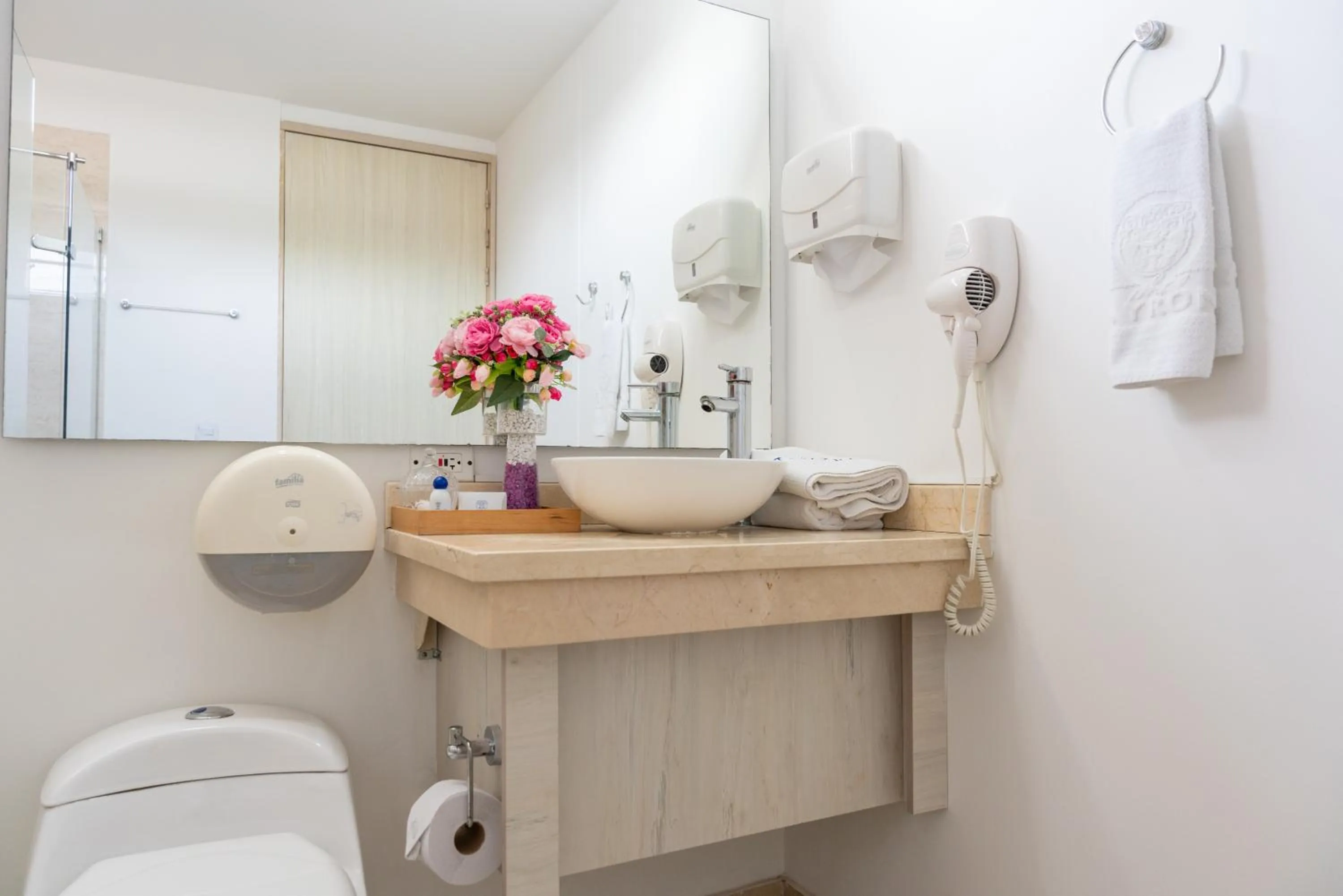 Bathroom in Hotel Tayrona del Mar