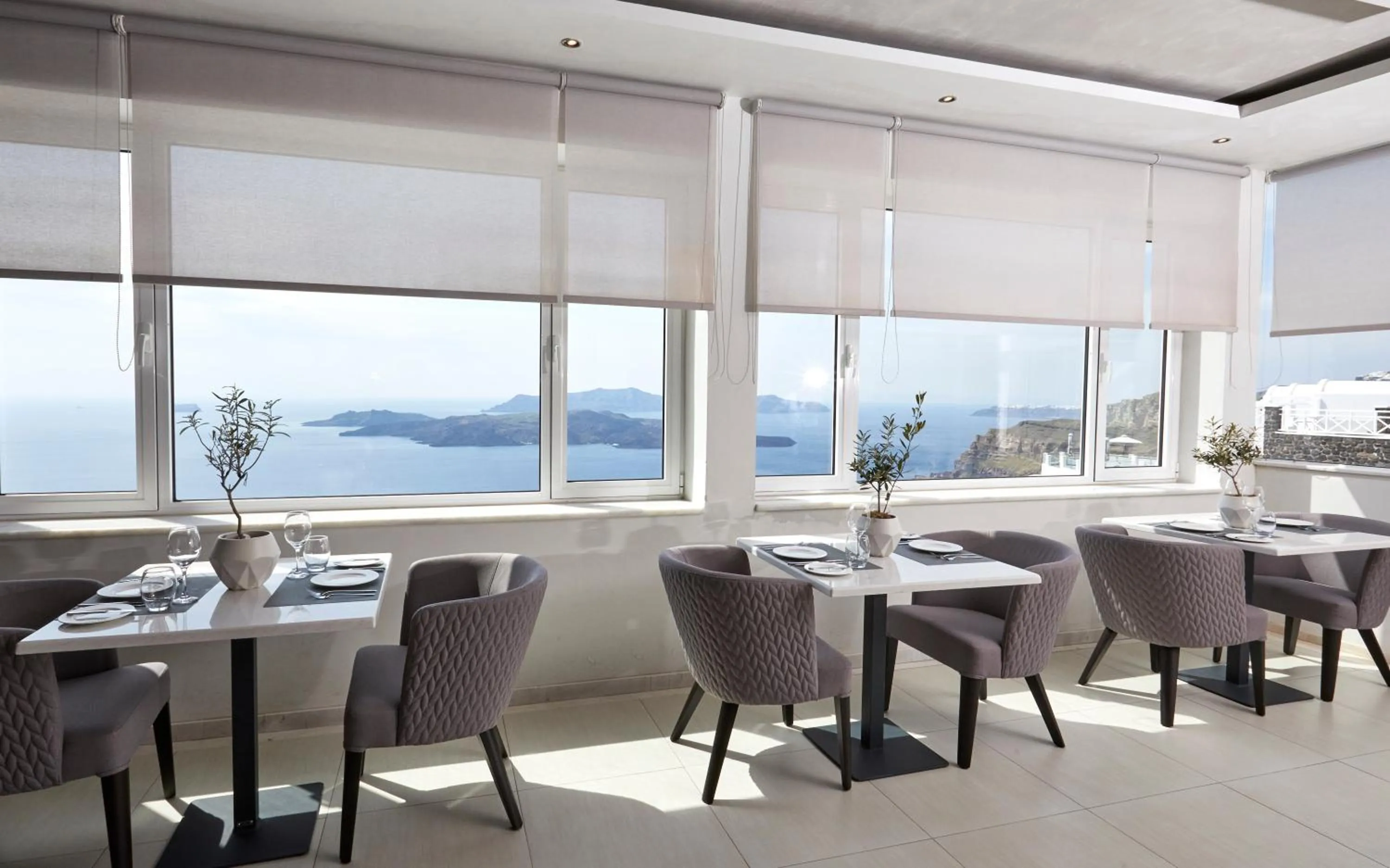 Restaurant/places to eat in Petit Palace Suites