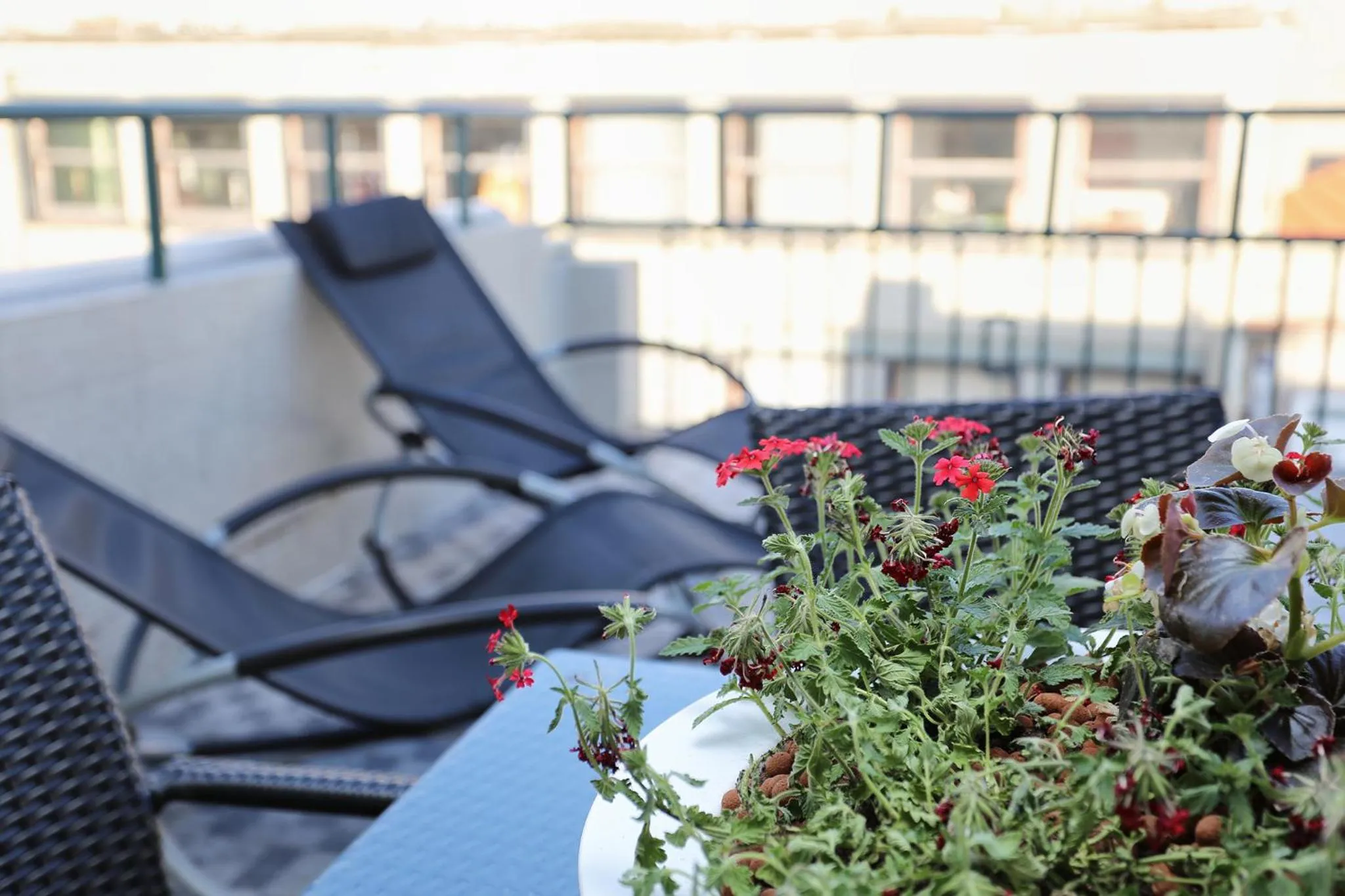Balcony/Terrace in Oporto City Centre Apartments