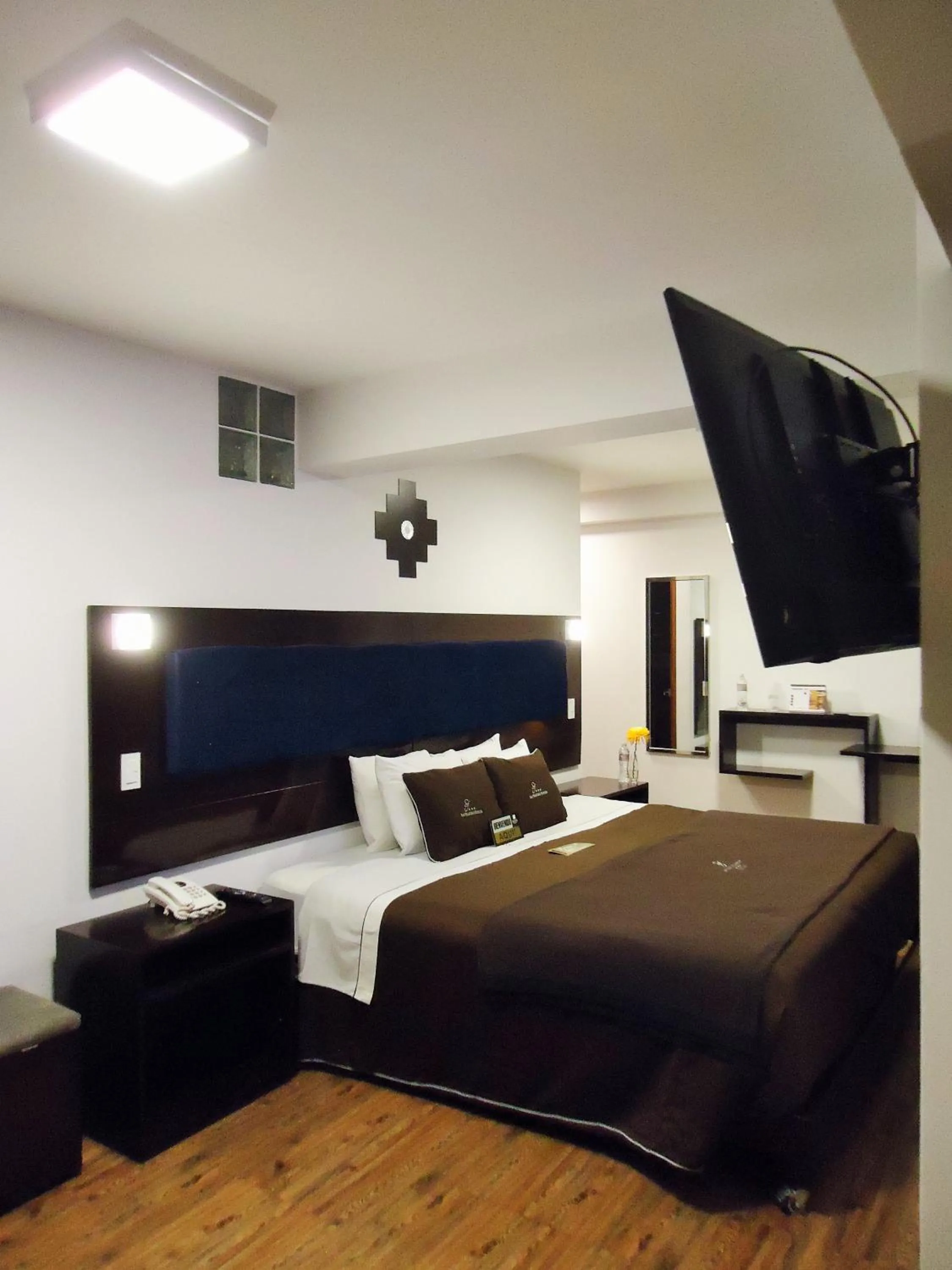 Bed in San Francisco Cusco Hotel