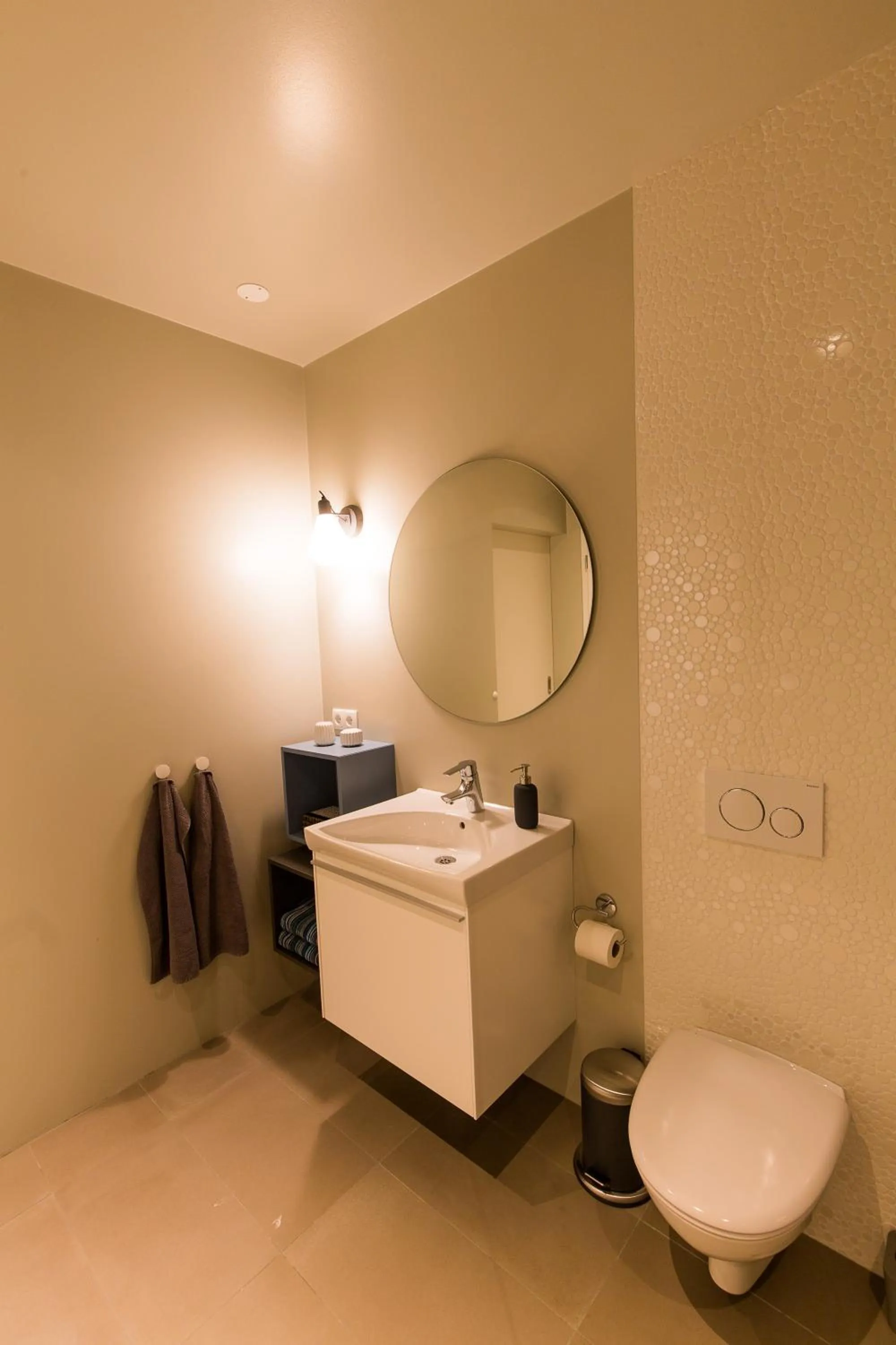 Shower in Acco Luxury Apartments