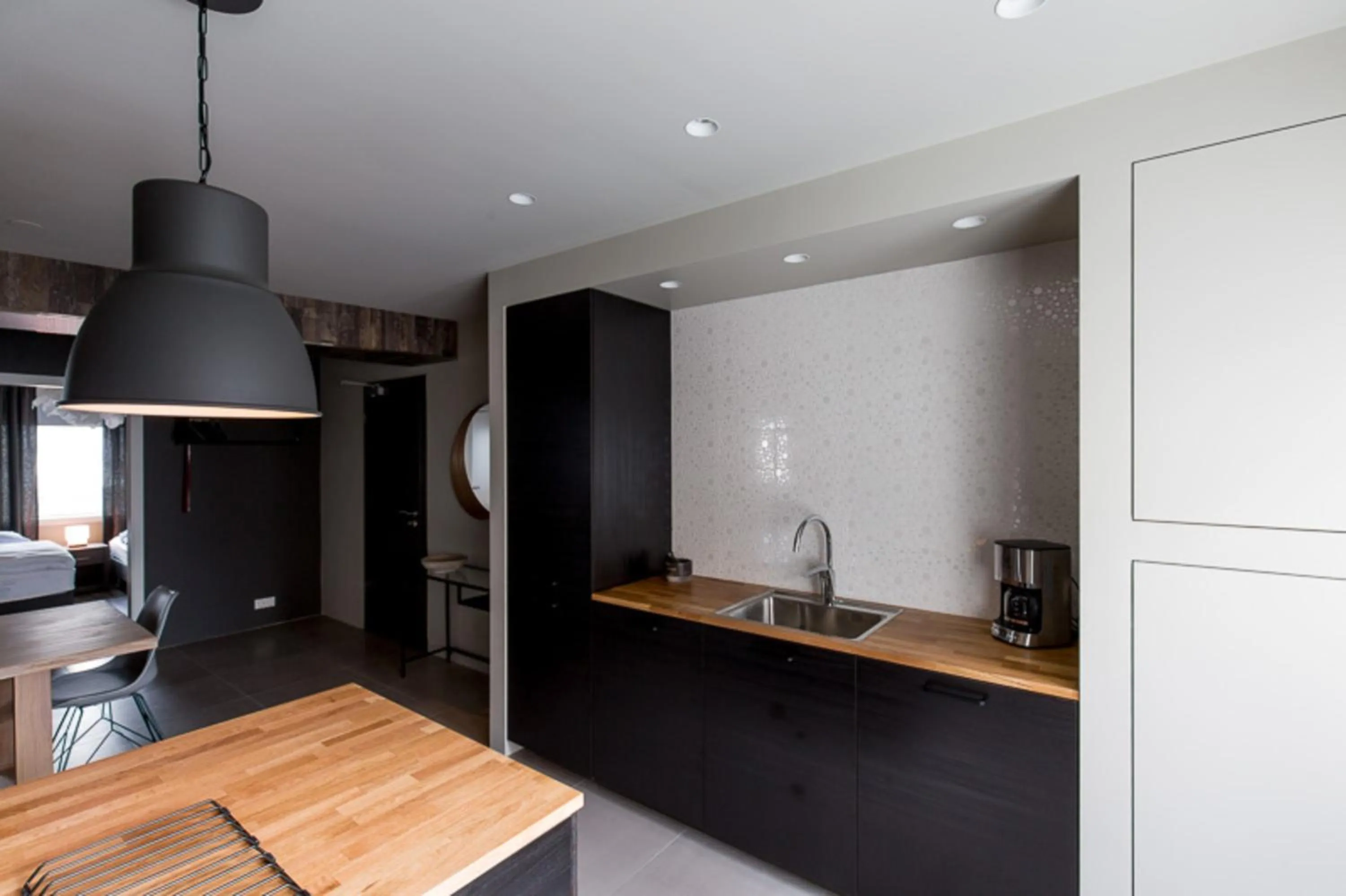 kitchen in Acco Luxury Apartments