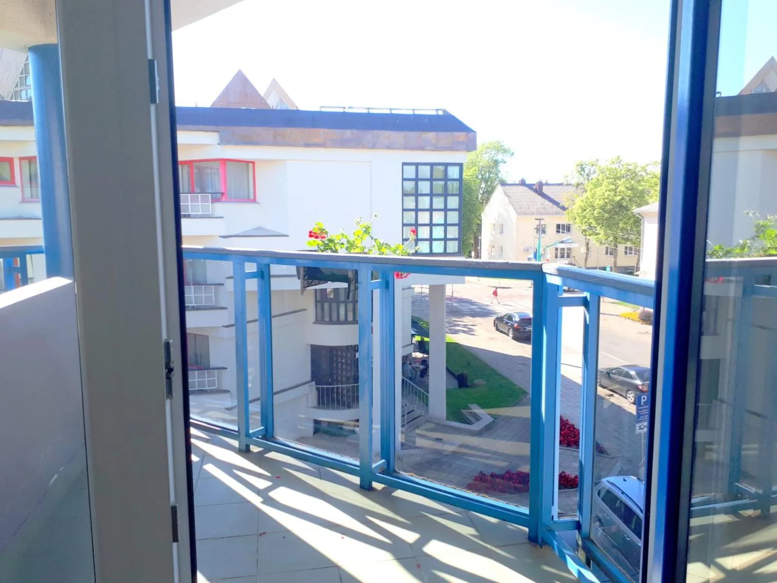 Balcony/Terrace in Best Baltic Hotel Palanga