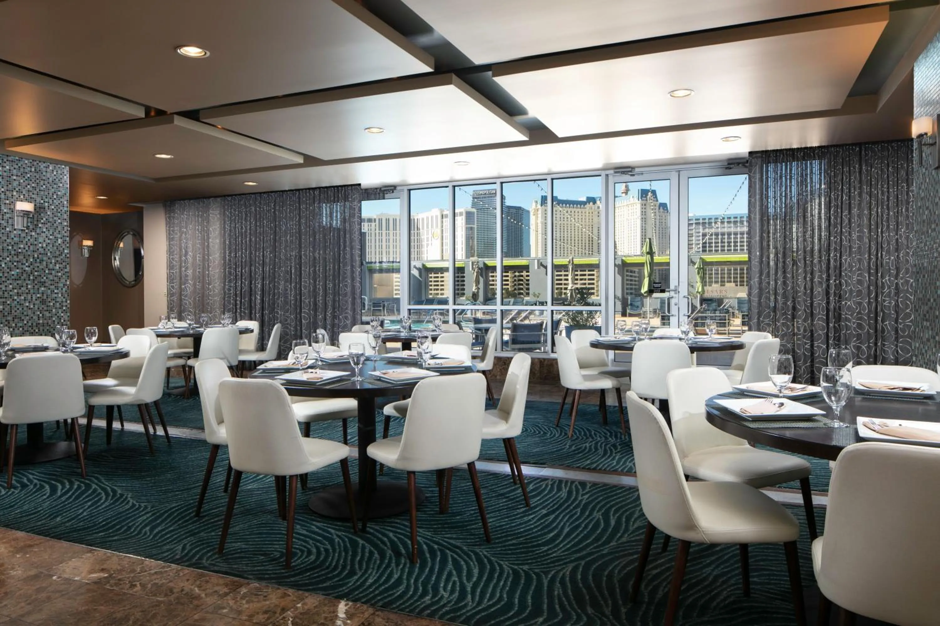 Restaurant/places to eat in The Platinum Hotel