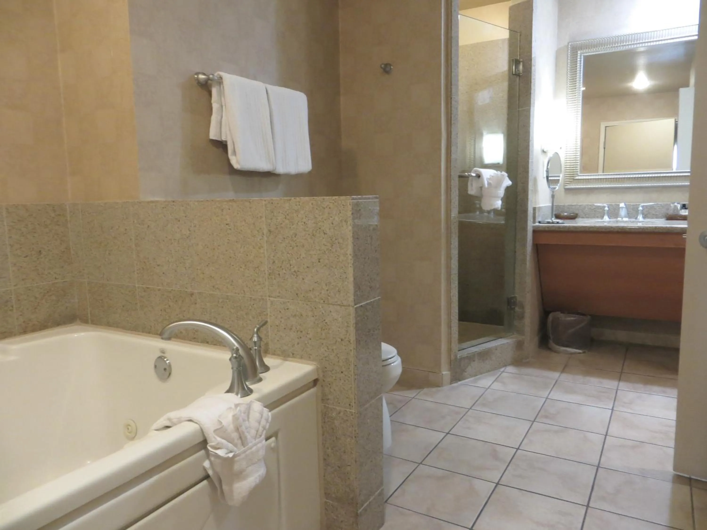 Shower in The Platinum Hotel